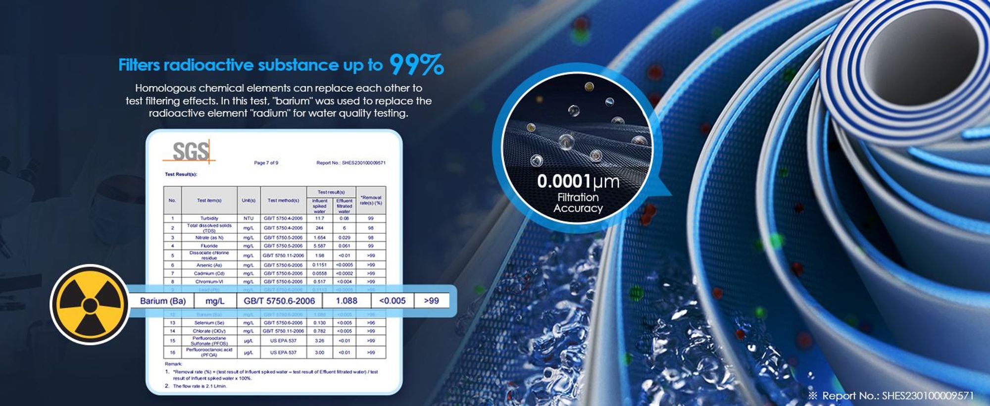 Waterdrop RO Umkehrosmose Wasserfiltrationssystem, 1: 1 Pure to Drain, Reduziert Wasserhärte und TDS, FCC-Gelistet, WD-G2-W, Weiß
