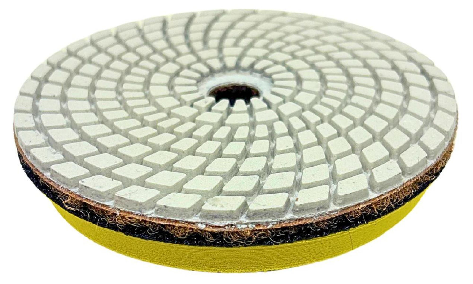 Diamantpolierscheiben 100mm (#50 #100 #200 #400 #800 #1500 #3000), GRES Fliesenschleifset, 8 Stück + e Handschuhe