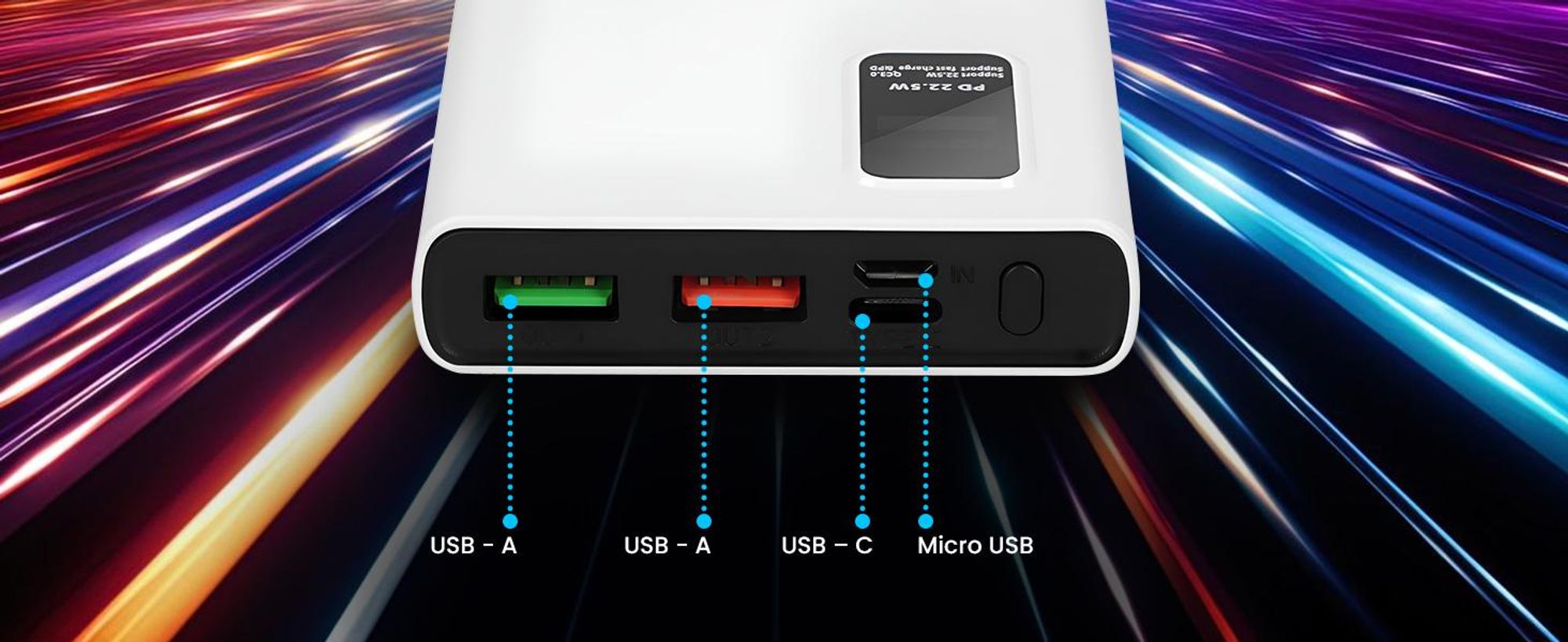 Extralink Powerbank 10000mAh 5V Externer Handyakku