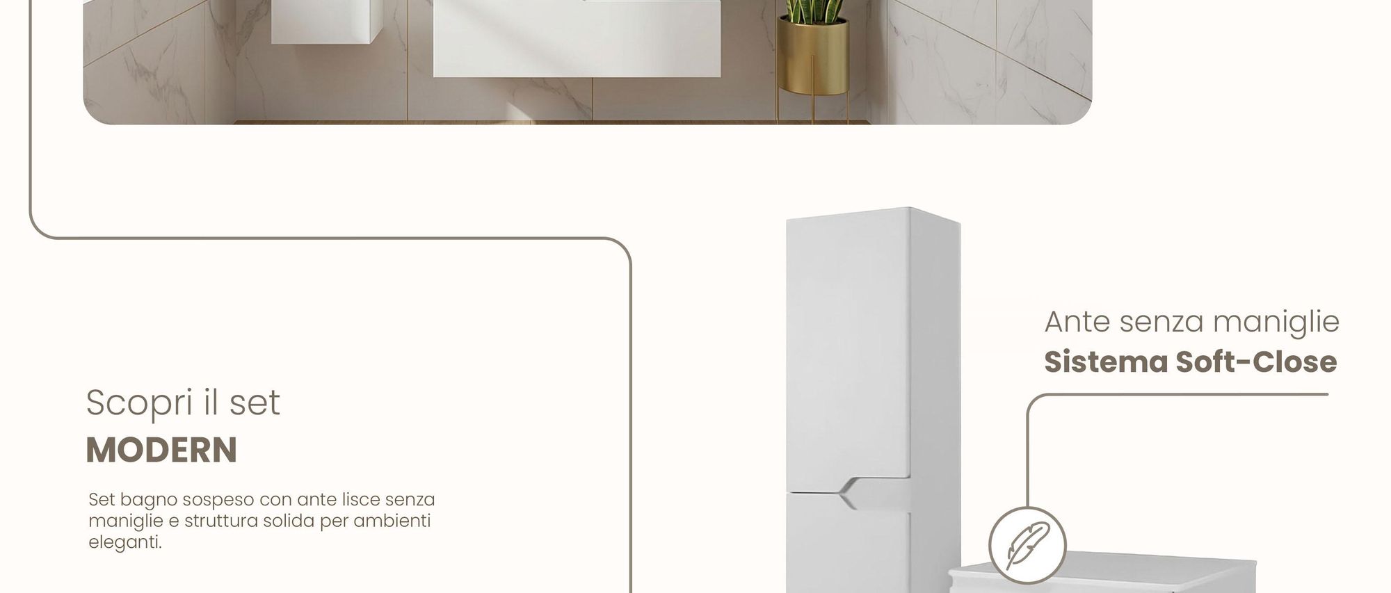 RODAN, mobile bagno, mobile sotto lavabo, mobile bagno moderno, mobili per il bagno