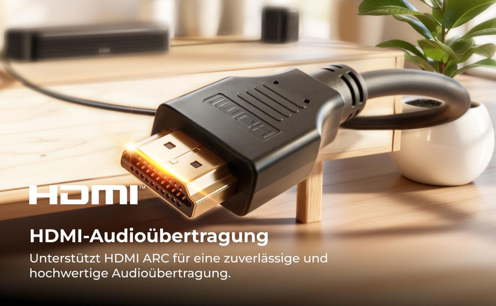 ULTIMEA 7.1ch Soundbar mit Subwoofer für TV, Surround Sound System für Heimkino, 4 Surround Lautsprechern, HDMI ARC, App Steuerung, Aura S4T
