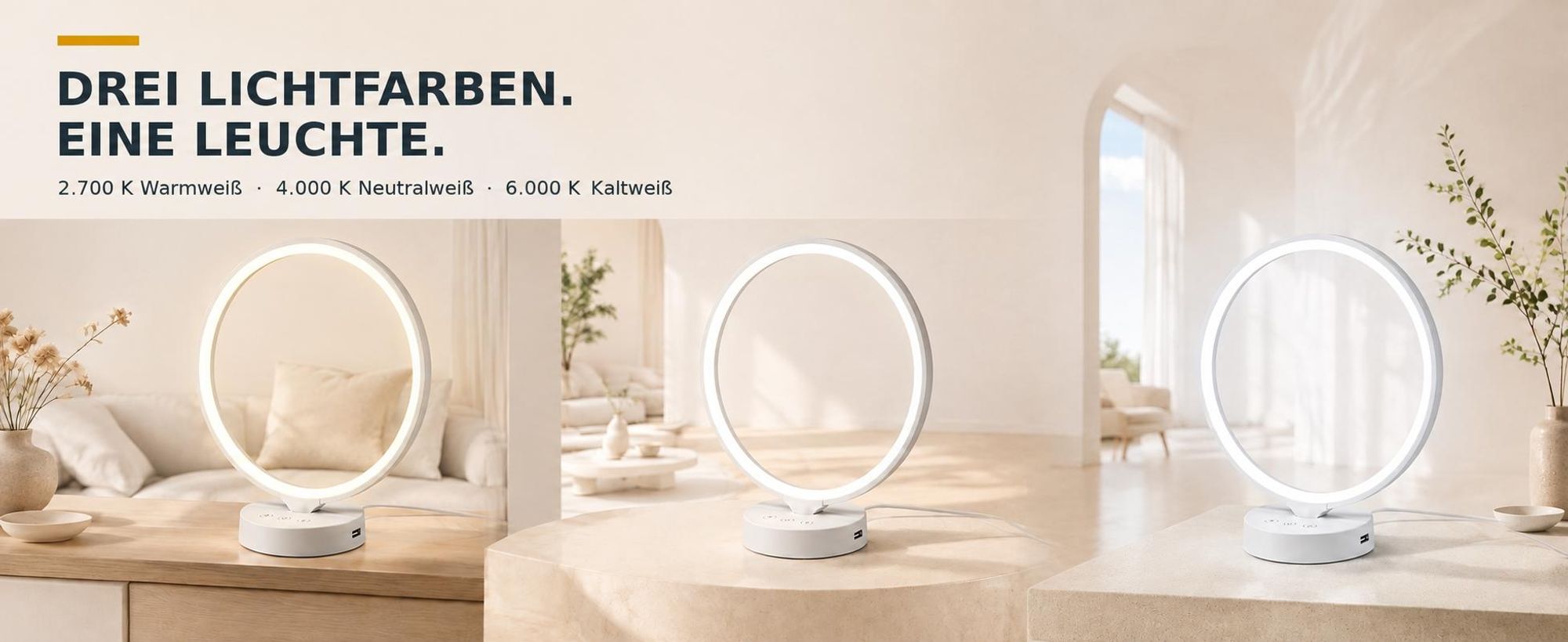 2-in-1 Tageslichtlampe, 10000 Lux Lichttherapielampe, UV-frei,mit Fernbedienung, 3 Farbtemperaturen,4 Dimmstufen,Timer & Memoryfunktion,SAD Lampe,Weiß