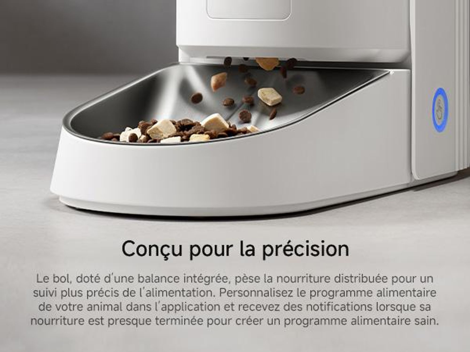 MOVA LR10 Prime Bac à litière automatique blanc, 110 L d’espace intérieur, jusqu’à 15 jours de nettoyage autonome, double système anti-odeurs, 12 disp