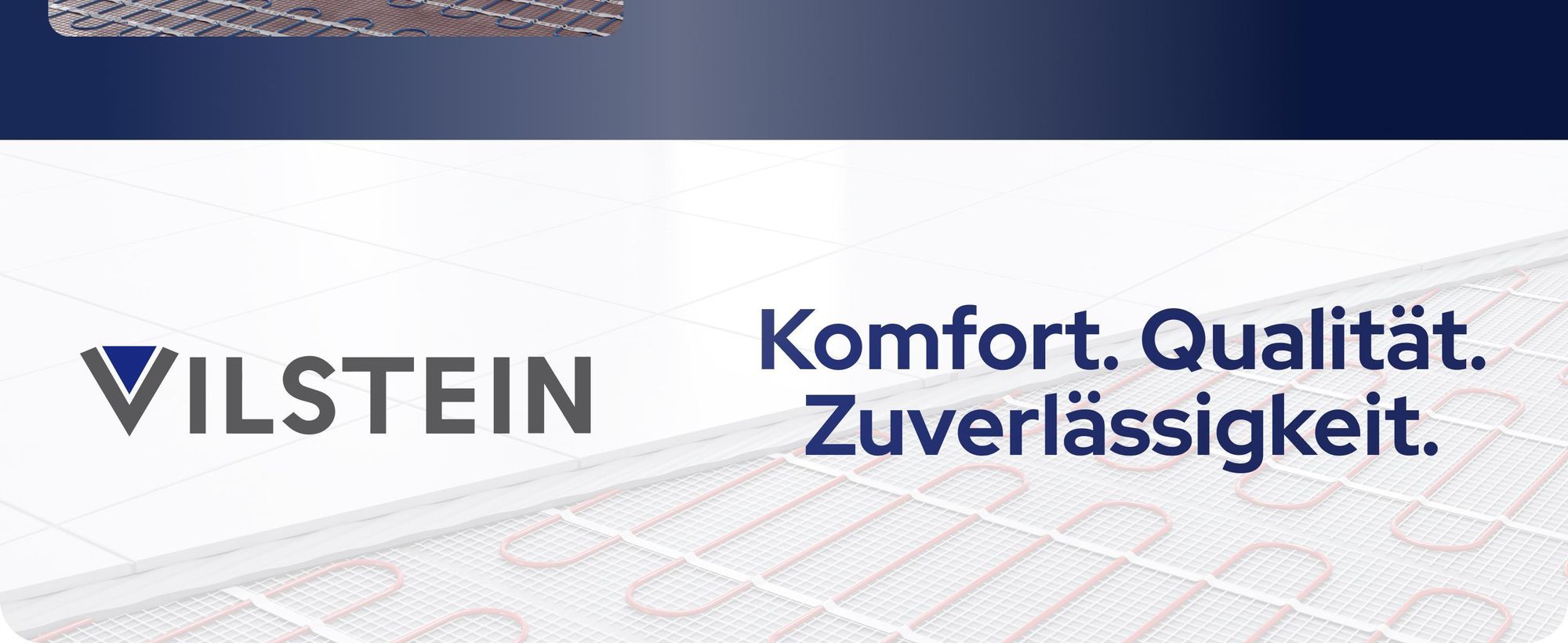 VILSTEIN© Elektrische Fußbodenheizung 150W/m² TWIN Technologie Elektro Komplett-Set -  3m² - 6m