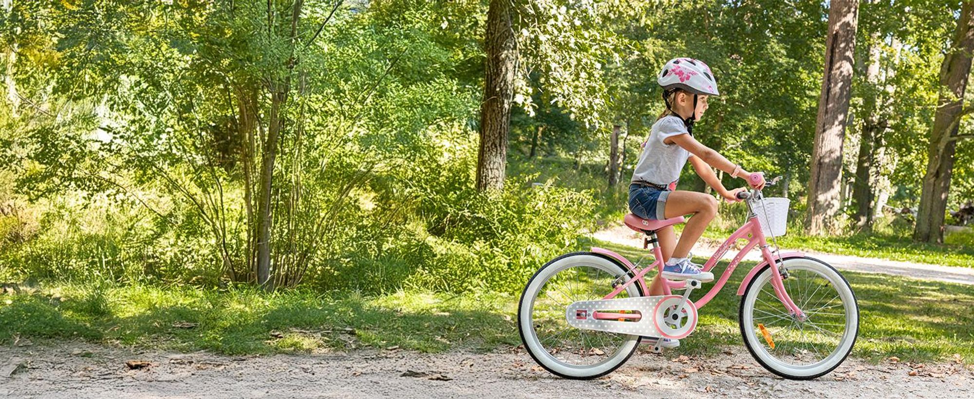 Actionbikes Kinderfahrrad Starlight 20 Zoll | Jugendfahrrad - V-Brake Bremsen - Kettenschutz - Fahrradständer - Kinder Fahrrad - 6-9 Jahre - Rosa
