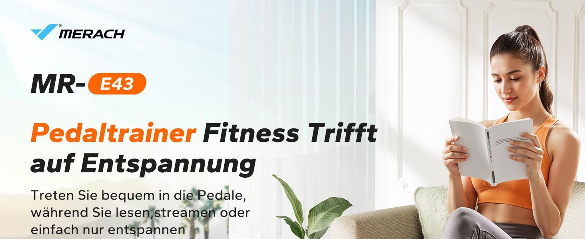 Mini Pedaltrainer – 8-Stufen Magnetwiderstand, leise <5 dB, LCD-Display & Anti-Rutsch-Basis, bis 100 kg, vormontiert, für Senioren & Büro