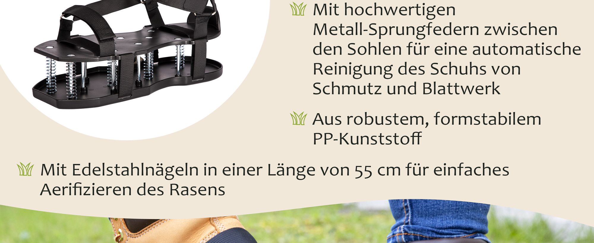 Passend für die Schuhgrößen 37 bis 47