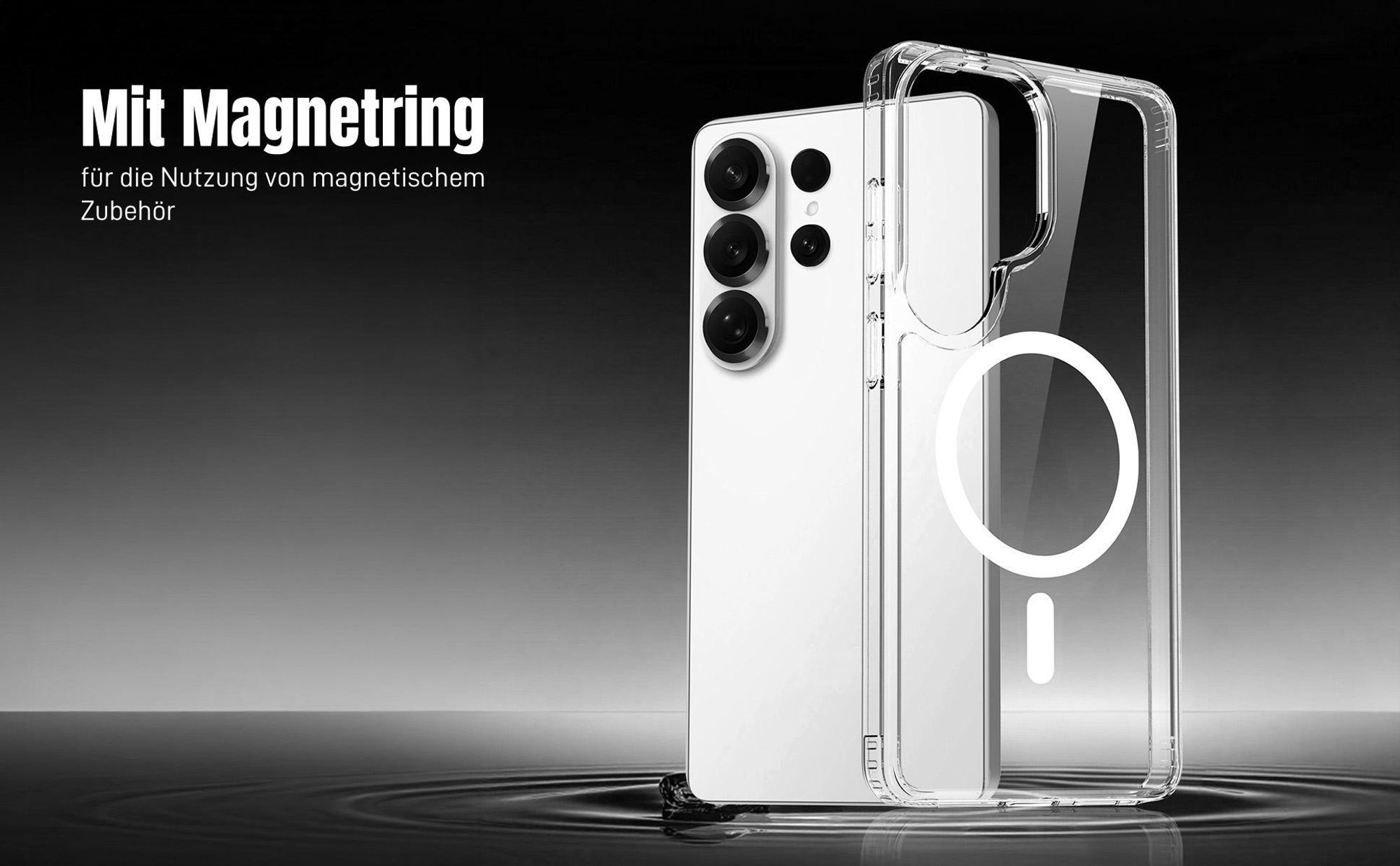 Transparentes Smartphone Cover für unauffälligen Schutz für Samsung Galaxy S26 Ultra