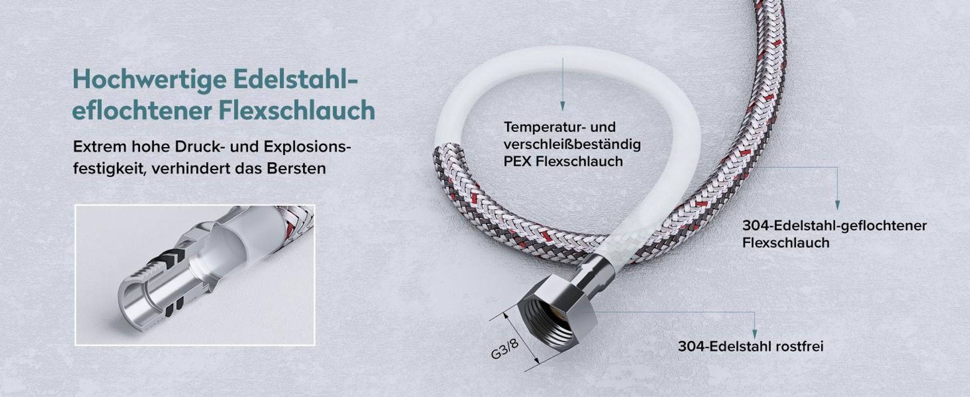 doporro Wasserhahn Bad, Waschtischarmatur mit Auslaufhöhe 225 mm, Edelstahlgehäuse, Mischbatterie für Waschbecken Armaturen Gebürstet gold Fino-01H