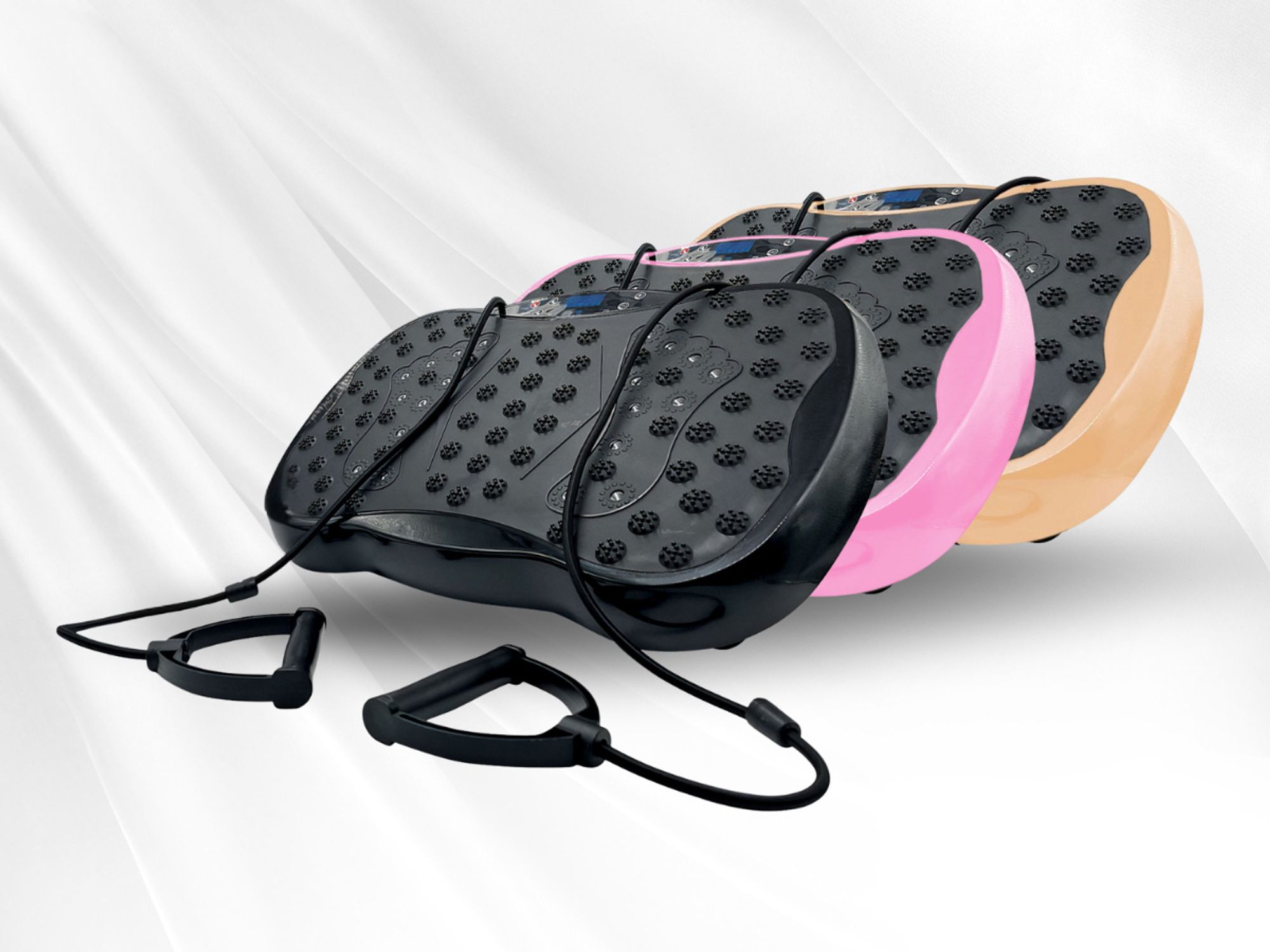 Winch Vibrationsplatte PRO-Preissieger|INKLUSIVE Zwei Zugbändern|Ideal für Passives Training, Po, Beine, Fettabbau sowie gezielte Kalorienverbrennung|Fitnesstraining für Zuhause +GRATIS Fernbedingung