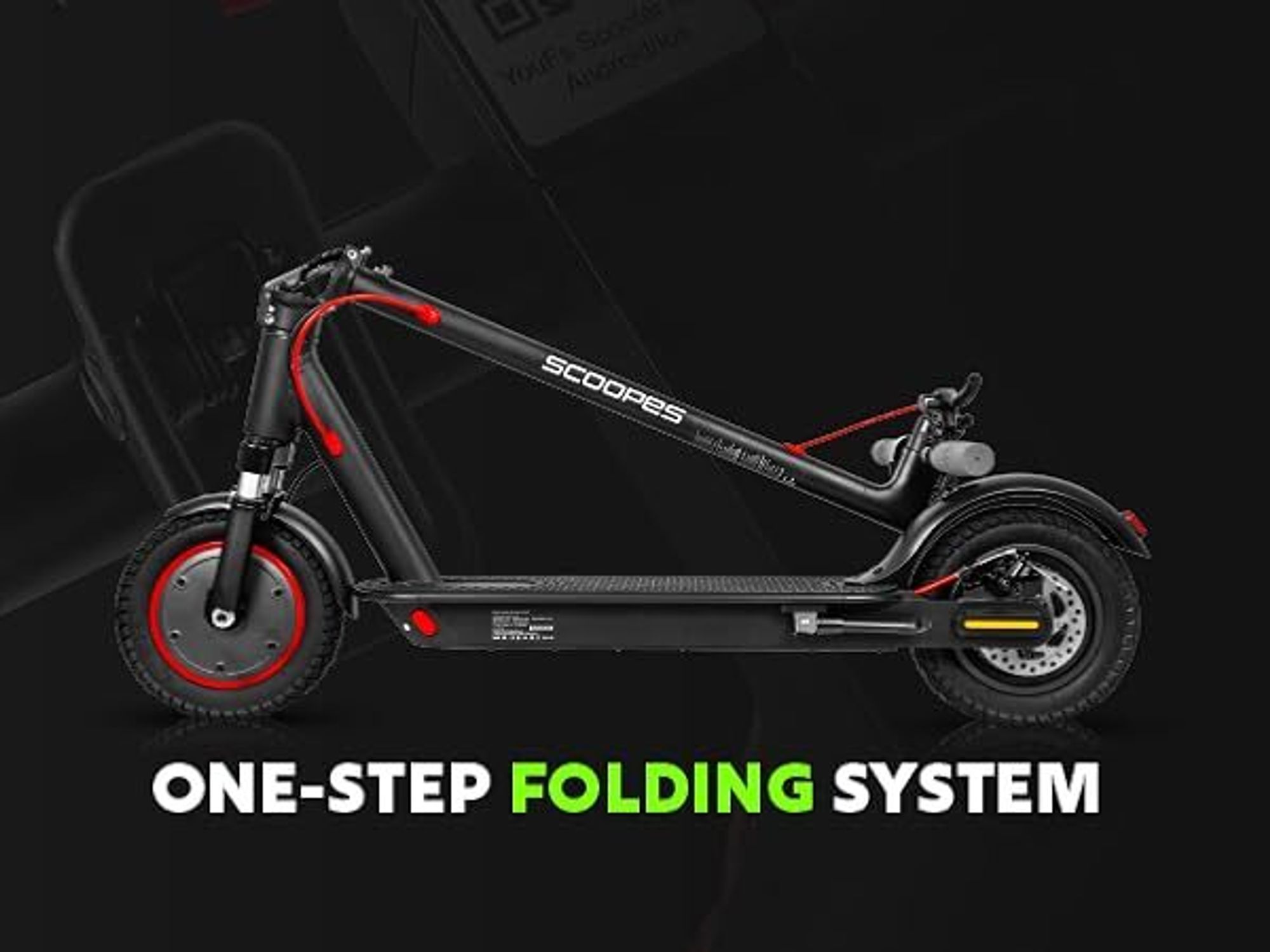 E-Scooter mit leichtem und robustem Faltdesign