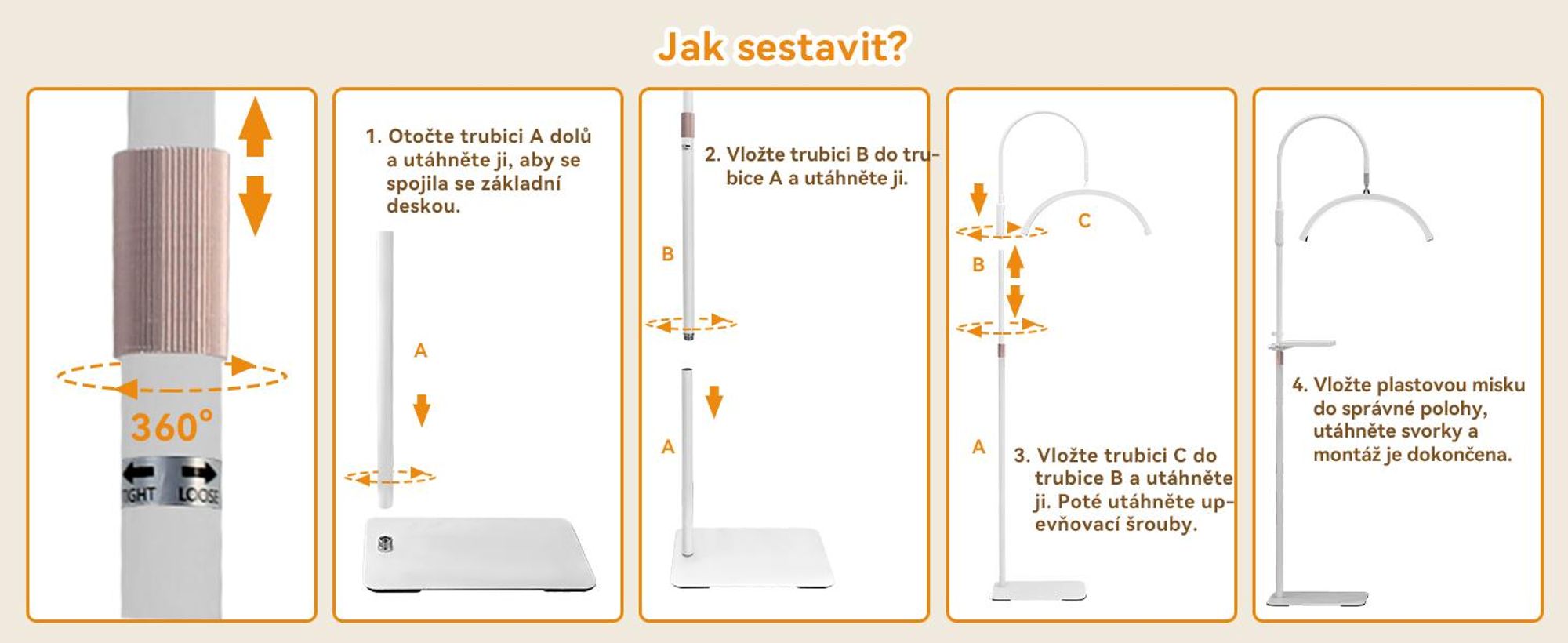 Puluomis LED Beauty stojací lampa, výškově nastavitelná lampa s dálkovým ovládáním, 3 barevné teploty a plynulý stmívač, 320° husí krk, prodloužení řas