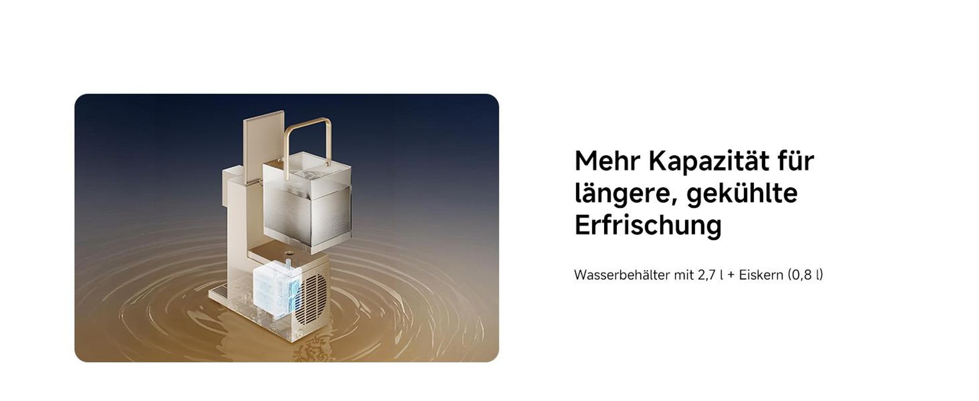 Dreame C10 Wasserspender Heißes und Kaltes Wasser Für Die Arbeitsplatte,Temperatur- und Durchflussregelung,UV-Sterilisationsfilter,Ohne Installation