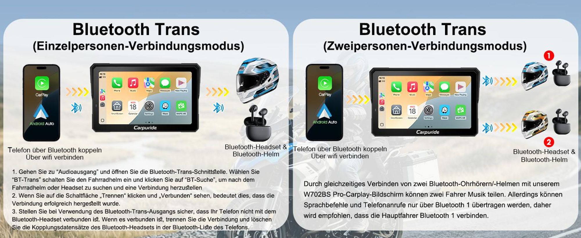 Bluetooth Trans(Einzel/Dual)