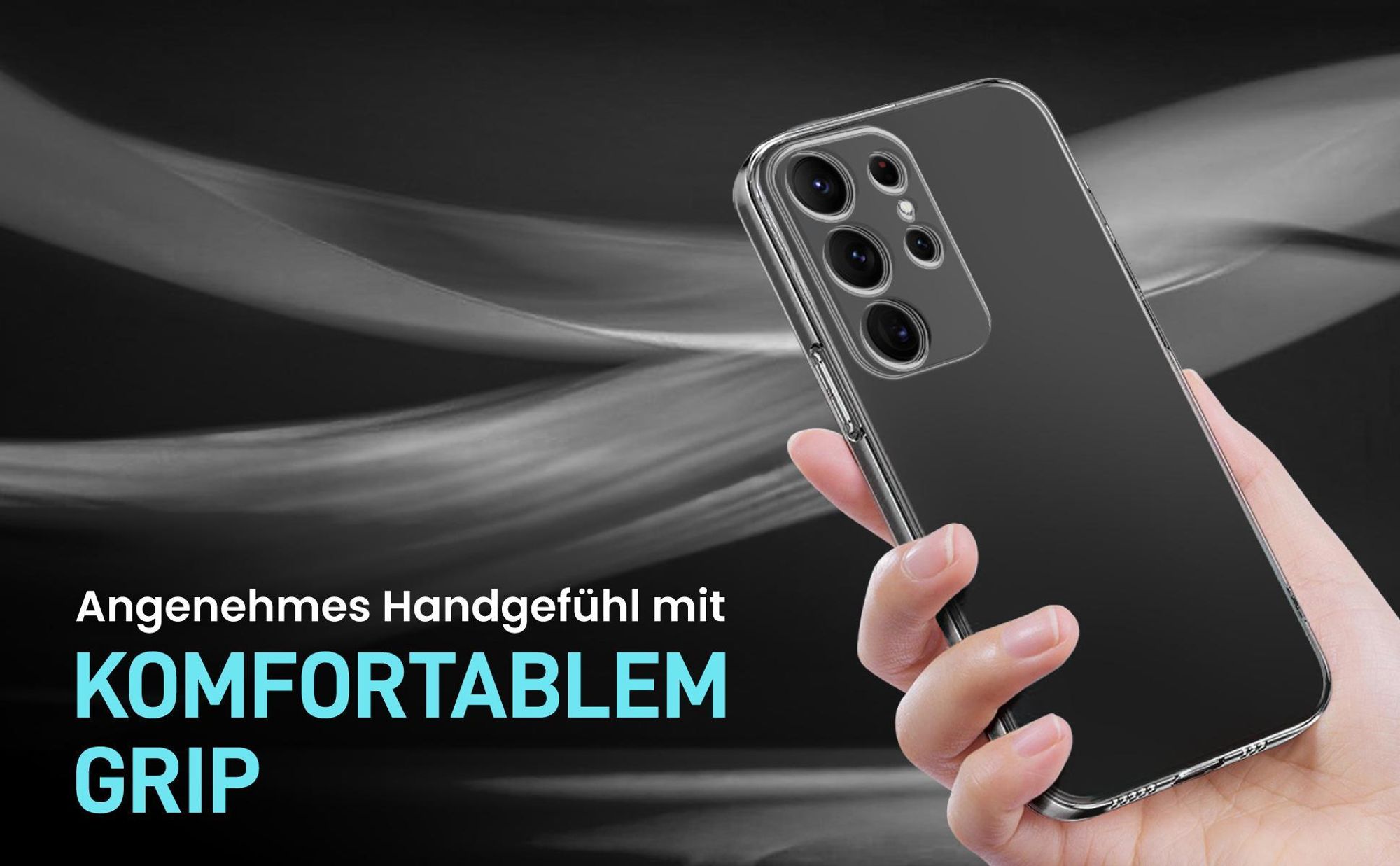 Case für Samsung Galaxy S25 Ultra aus strapazierfähigem und schmutzabweisendem Material