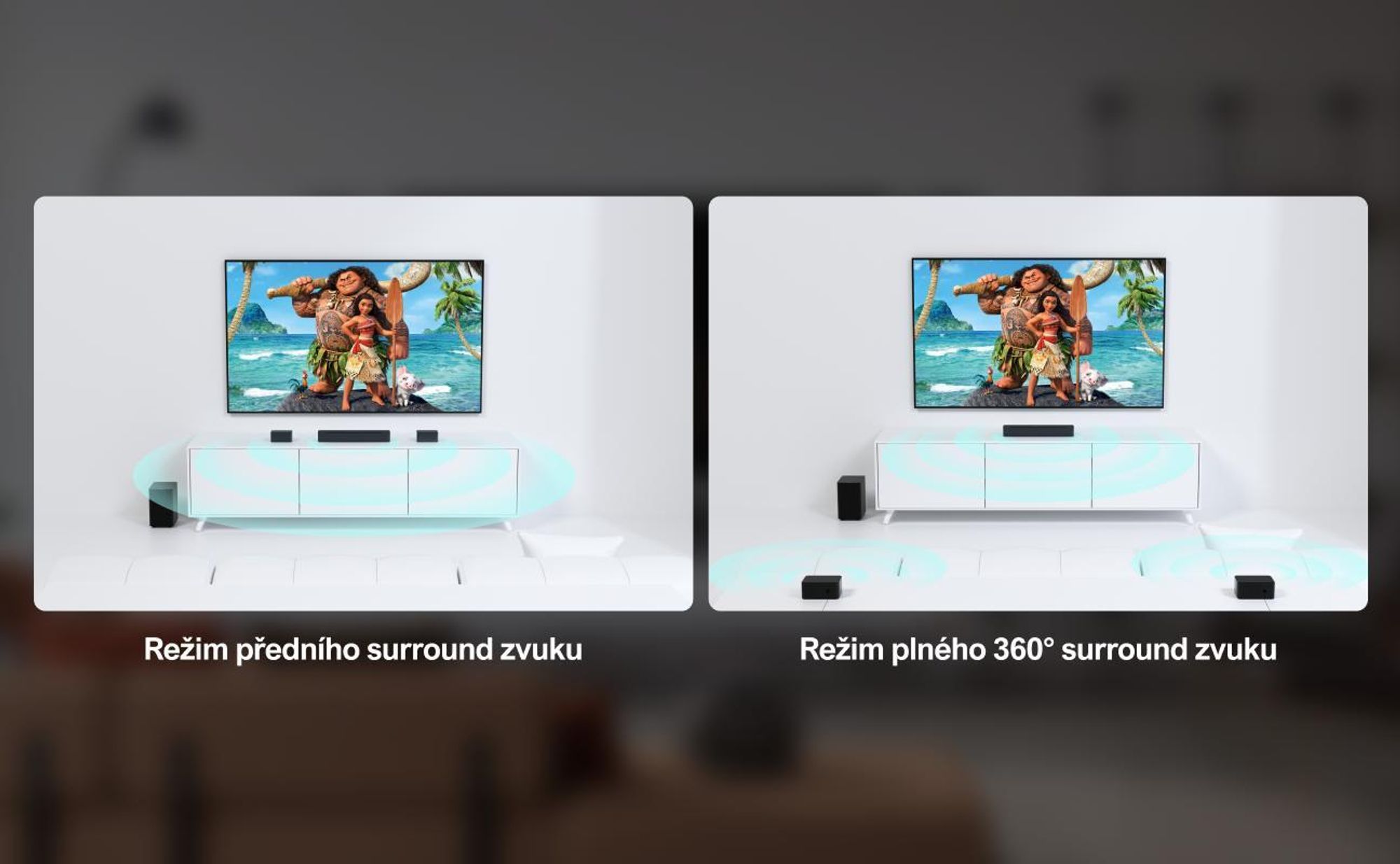 ULTIMEA 5.1 Dolby Atmos Soundbar, 3D prostorový zvukový systém Soundbar pro televizory, TV reproduktory pro domácí kino s nastavitelnými basy