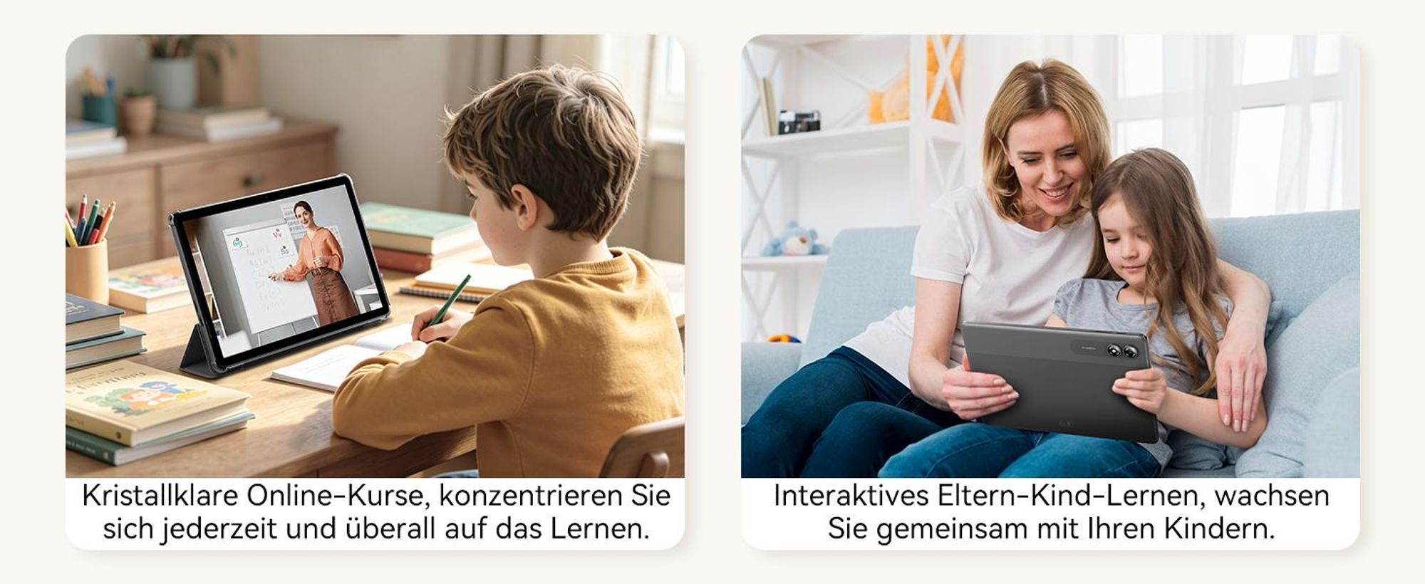 T30 Android16 11 Zoll Tablet, IPS, 4GB+64GB (bis 4TB erweiterbar), 7000mAh, Gemini AI, 5G Hz WIFI, Bluetooth 5.4, GPS, Kinder-/Lese-/Videomodus
