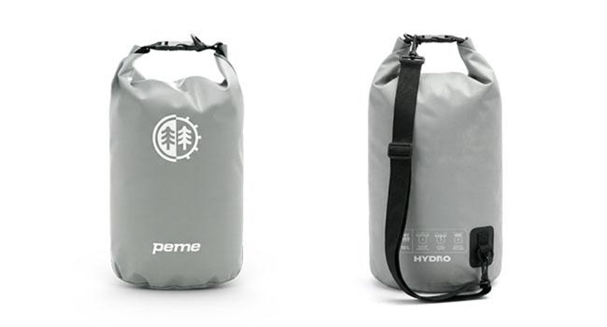 PEME Hydro Dry Bag 10 L Wasserdichter Packsack Klein Wasserdichte Tasche Wasser Rucksack für SUP Kajak Kanu Water Proof Bag Nassbeutel Schwimmbeutel
