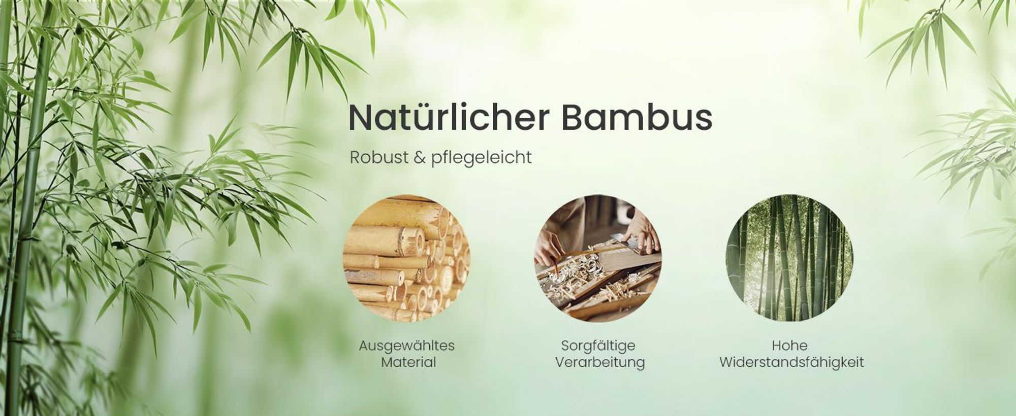 SONGMICS Wäschesammler mit Deckel, 2 Fächer Wäschekorb mit Bambusrahmen, Wäschesack abnehmbar, 100 L