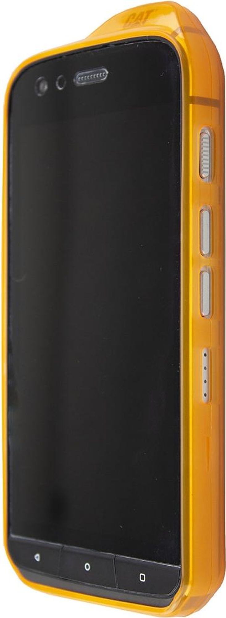 caseroxx Schutz-Hülle TPU-Hülle kompatibel mit Cat S61, Gummi Handy Tasche orange  Bild 1