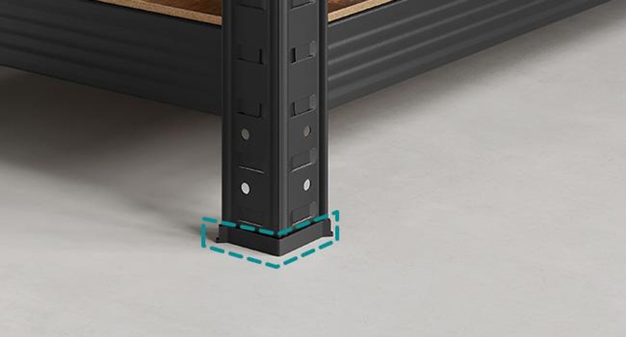 SONGMICS Standregal, Bücherregal, Lagerregal, 5 Ablagen, Küchenregal, Regal, 30 x 75 x 150 cm, bis 650 kg belastbar, verstellbare Ablagen GLR030B01