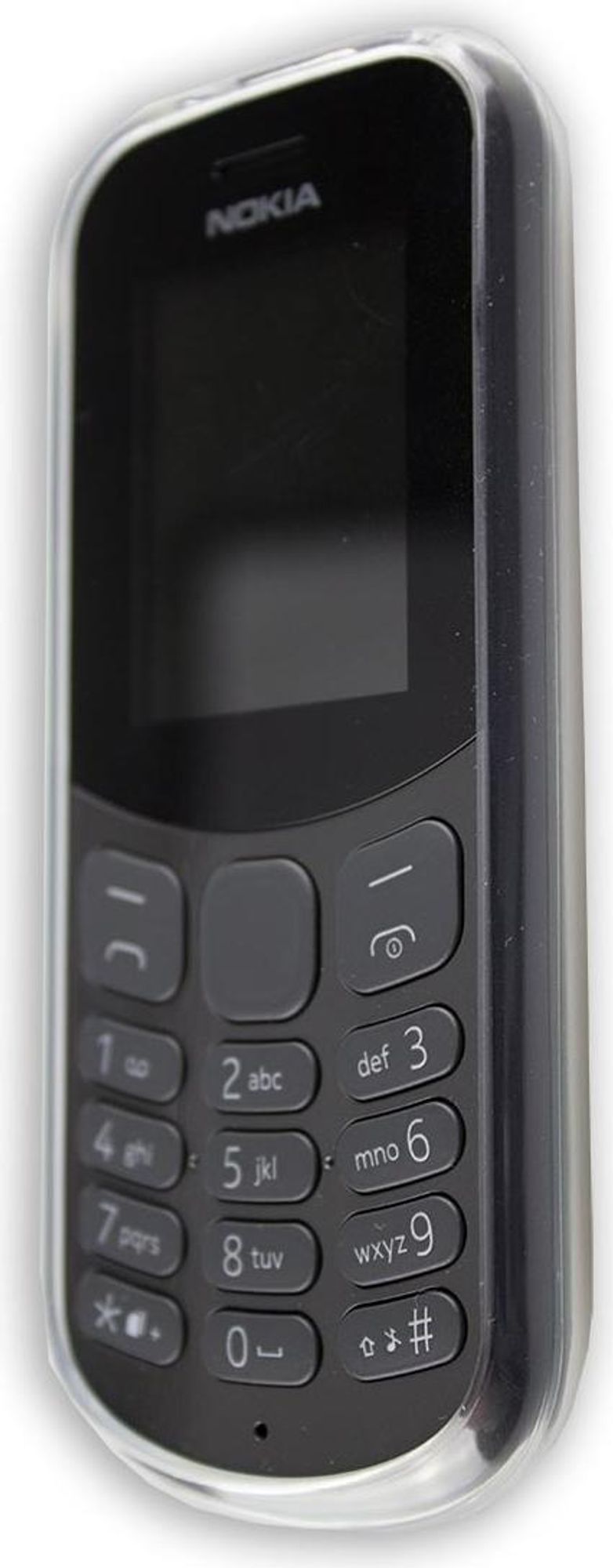 caseroxx Schutz-Hülle TPU-Hülle kompatibel mit Nokia 130 (2017), Gummi Handy Tasche transparent  Bild 2