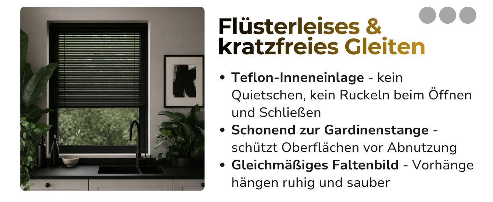 80x130cm Schwarz Jalousien Fenster ohne Bohren Innen 25 mm Montage-Teile Inklusive Klemmhaltern Klemmfix Wand- oder Deckenmontage Sonnenschutz