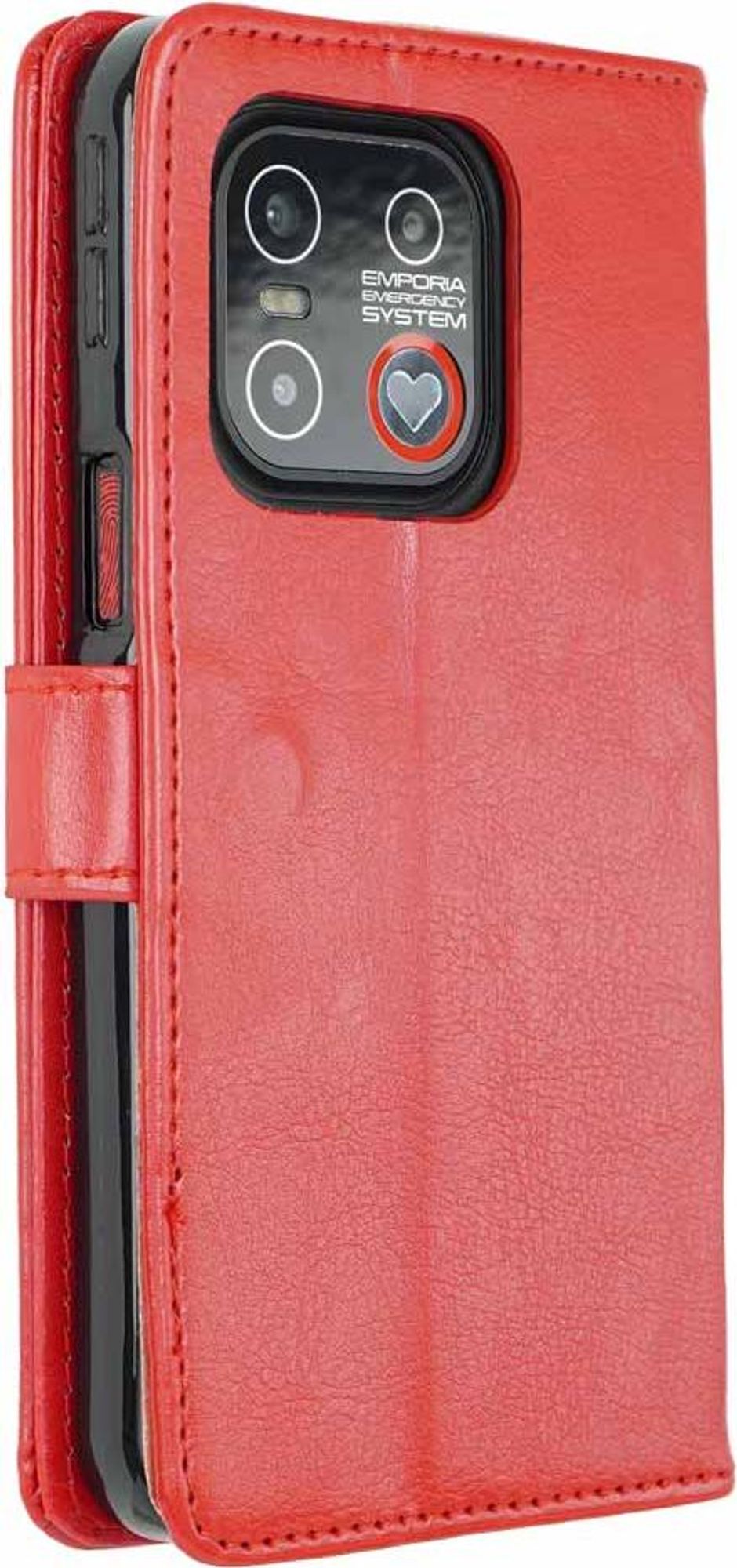 caseroxx Handy Hülle Tasche kompatibel mit Emporia SMART.6lite / E6.lite Bookstyle-Case Wallet Case Bild 3