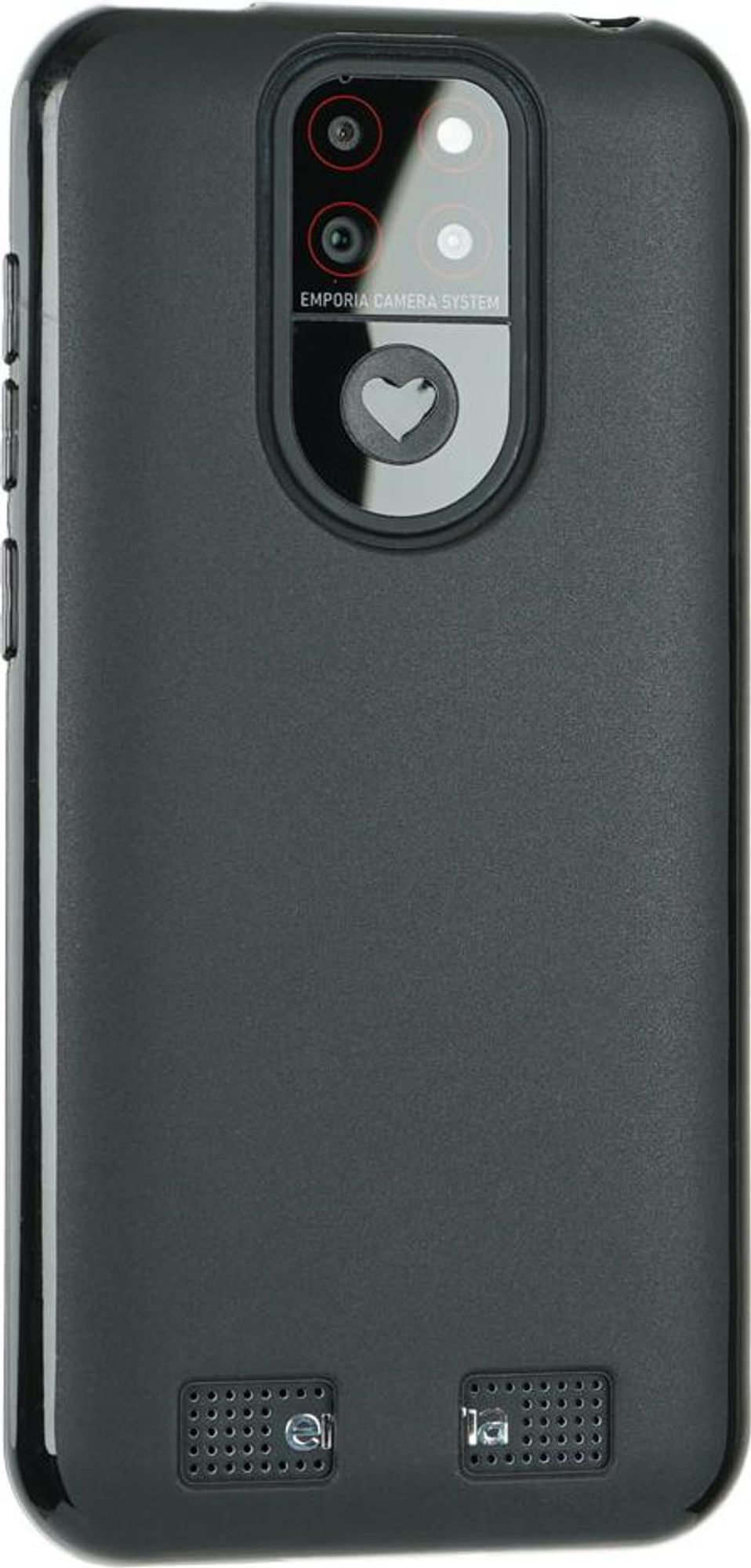 caseroxx Schutz-Hülle TPU-Hülle kompatibel mit Emporia Smart 5 Mini, Gummi Handy Tasche schwarz  Bild 1
