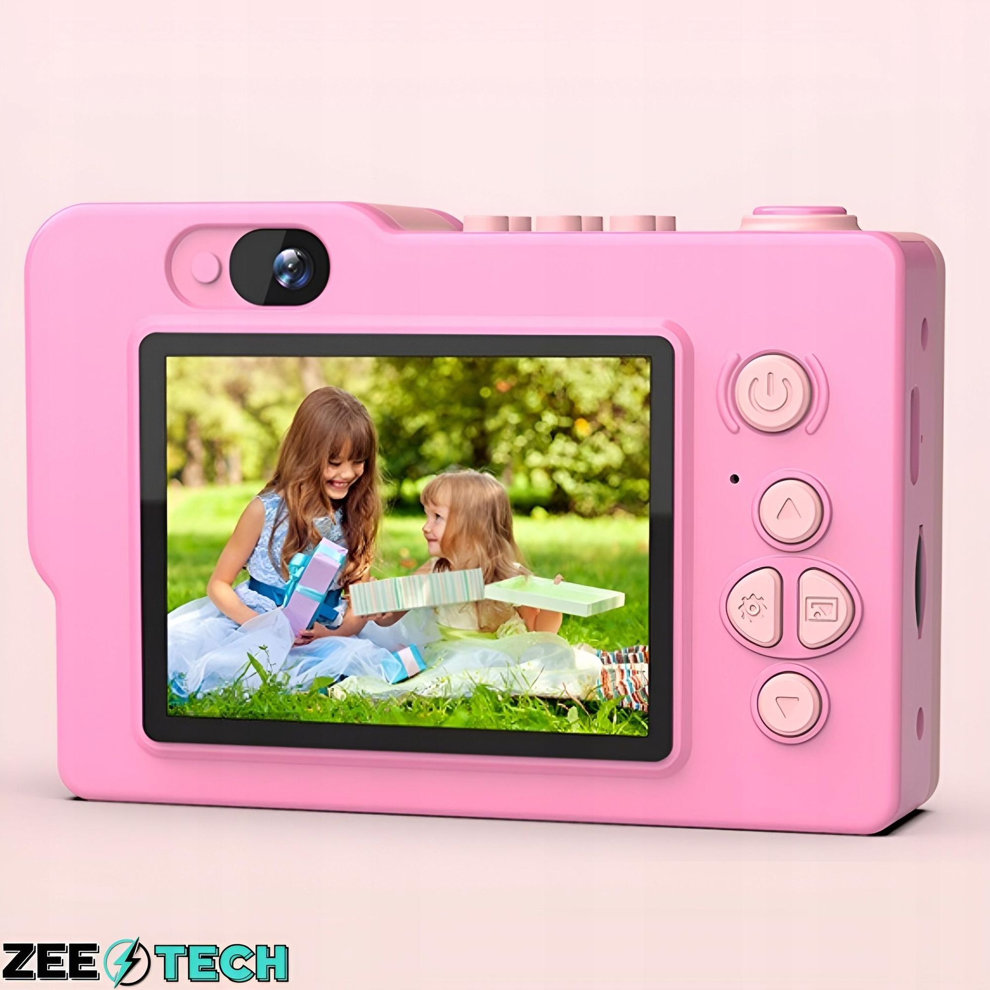 Digitale Kinderkamera 40Mp Selfie-Kamera Spiele + 32Gb Karte