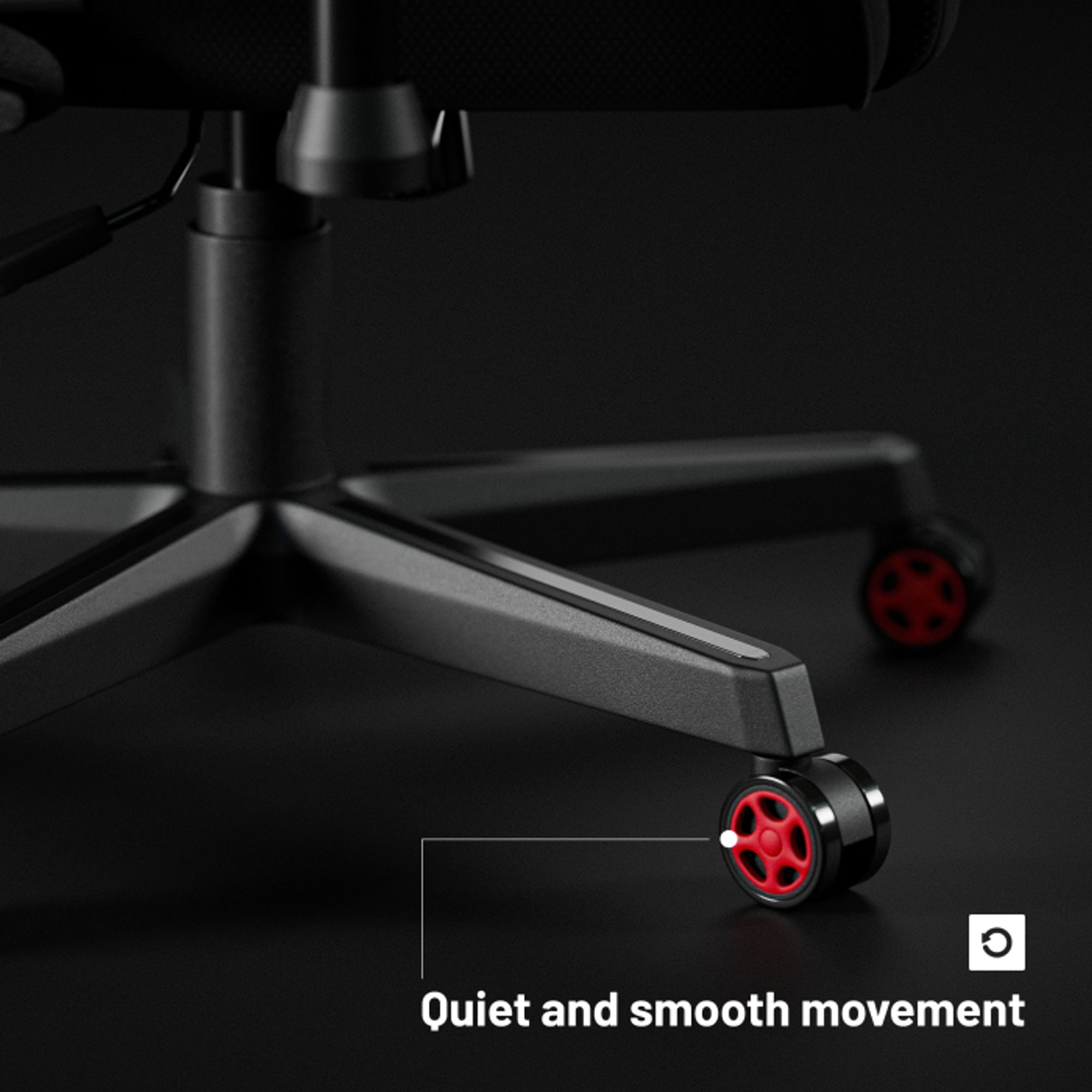 Diablo X-ST4RTER Gaming Stuhl Chair Bürostuhl Schreibtischstuhl PC Stuhl Ergonomisch Stoffbezug 2D Armlehnen Kippmechanismus