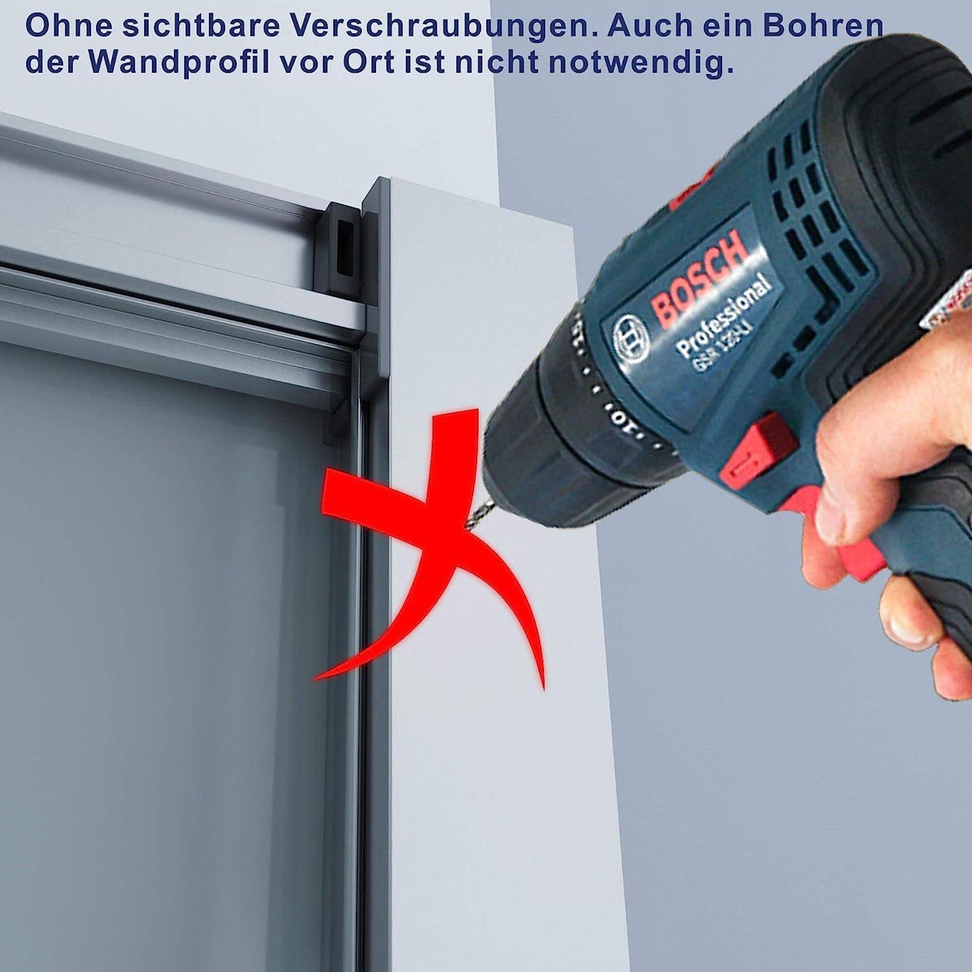 Runddusche Duschkabine 80x80cm Viertelkreis Duschabtrennung 6mm NANO ESG Sicherheitsglas Höhe 195cm Schiebetüren Matt Silber