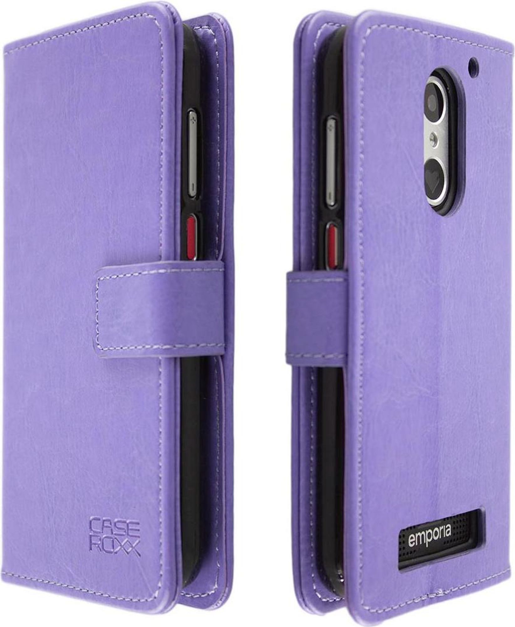 caseroxx Handy Hülle Tasche kompatibel mit Emporia Smart 4 Bookstyle-Case Wallet Case Bild 1