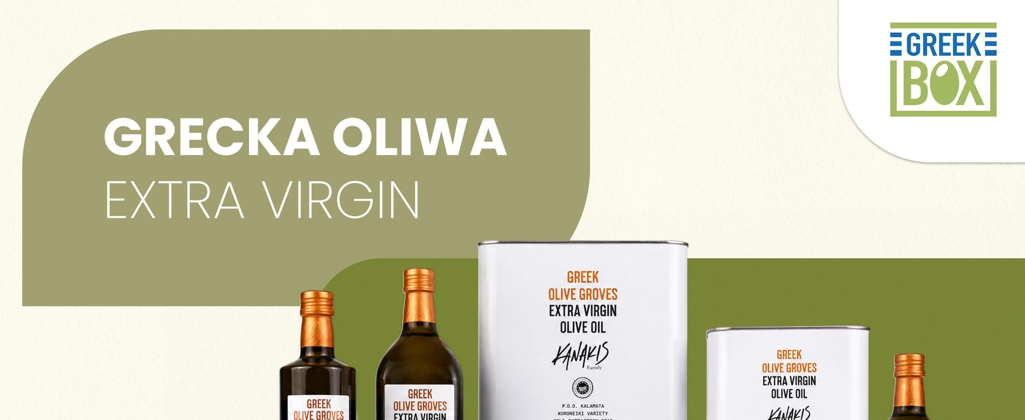 Kanakis, ev classic, greekbox, extra virgin, oliwa z oliwek