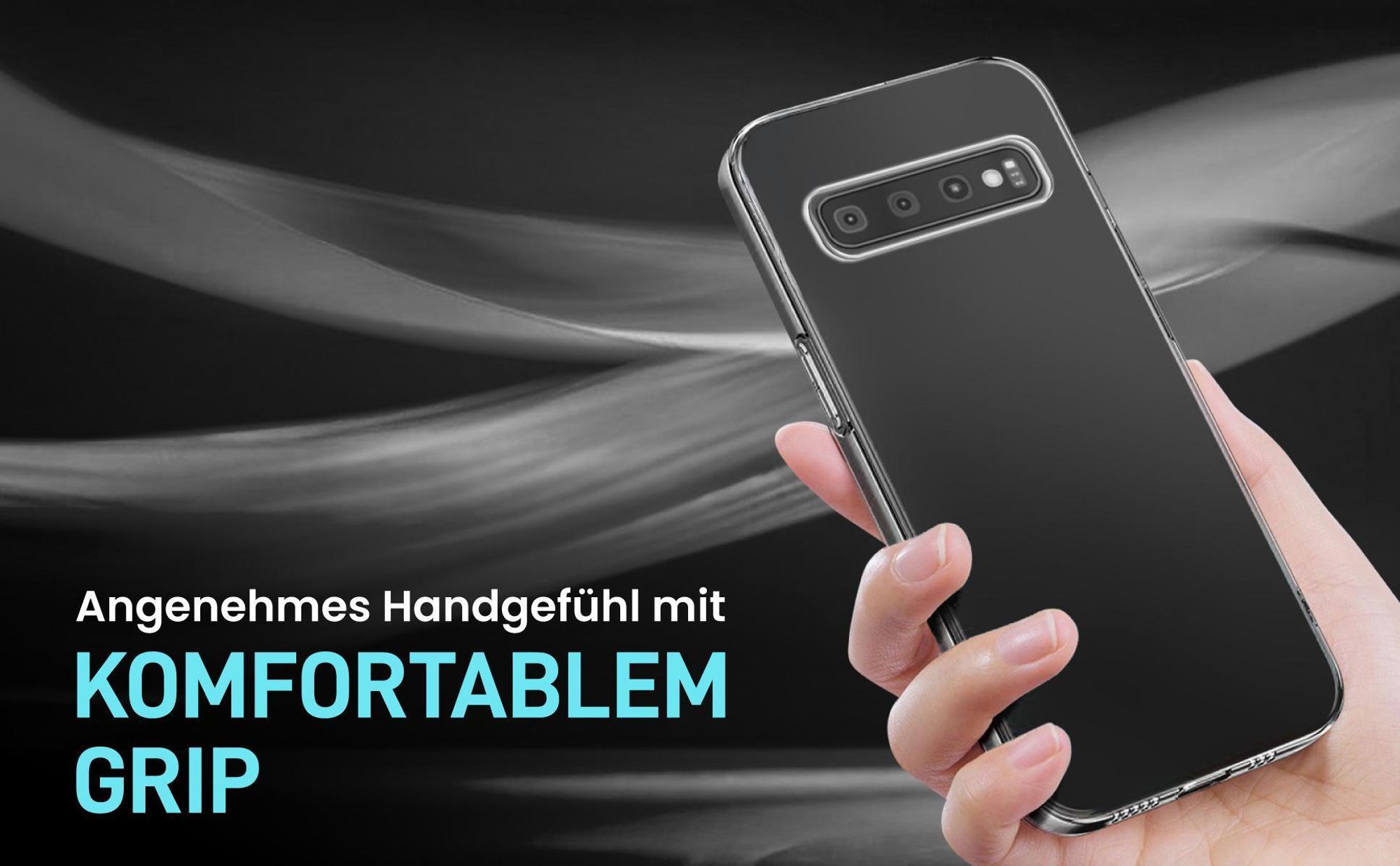 Case für Samsung Galaxy S10 aus strapazierfähigem und schmutzabweisendem Material