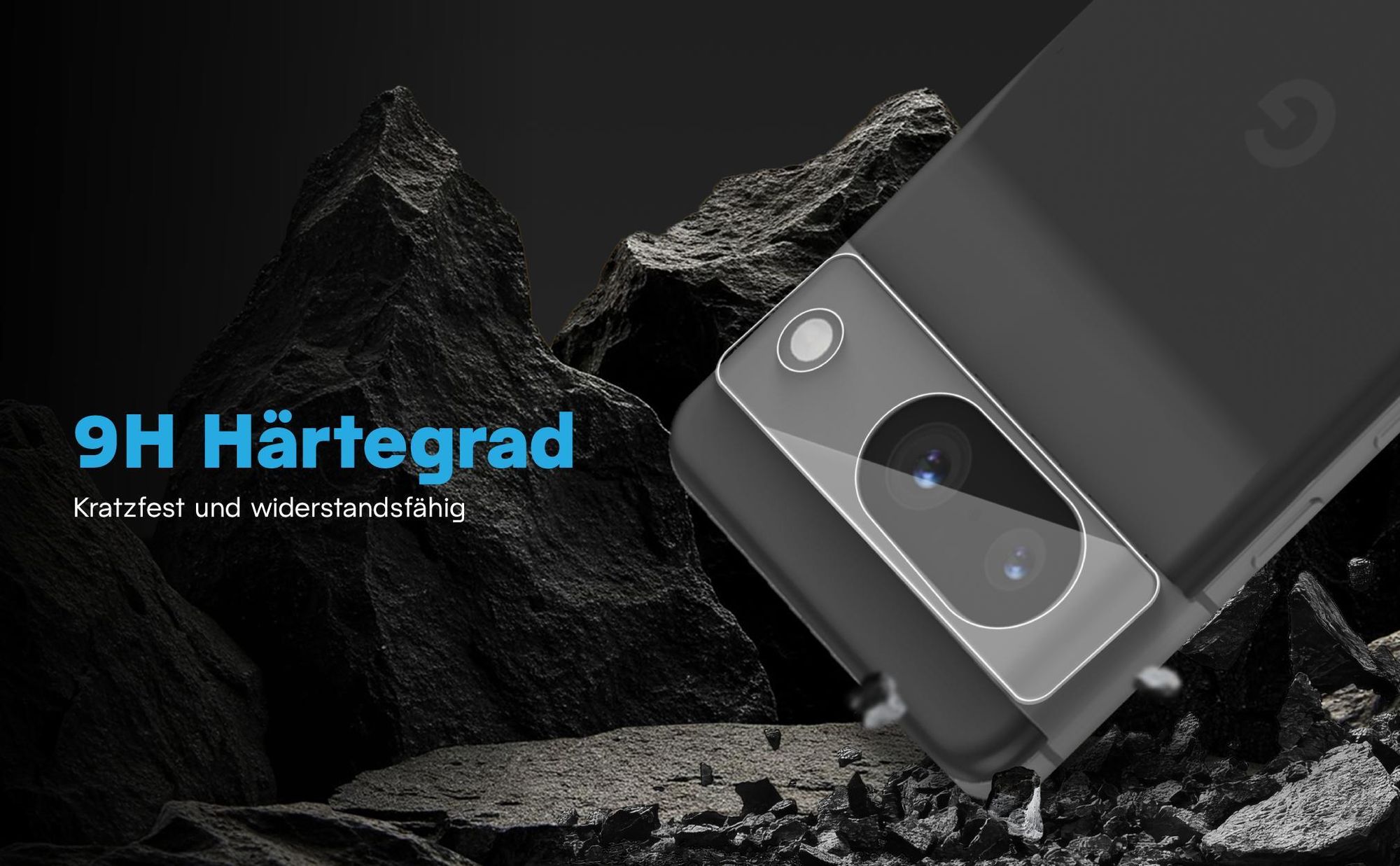 Kameraglas Doppelpack für Google Pixel 8a für vollständigen Schutz
