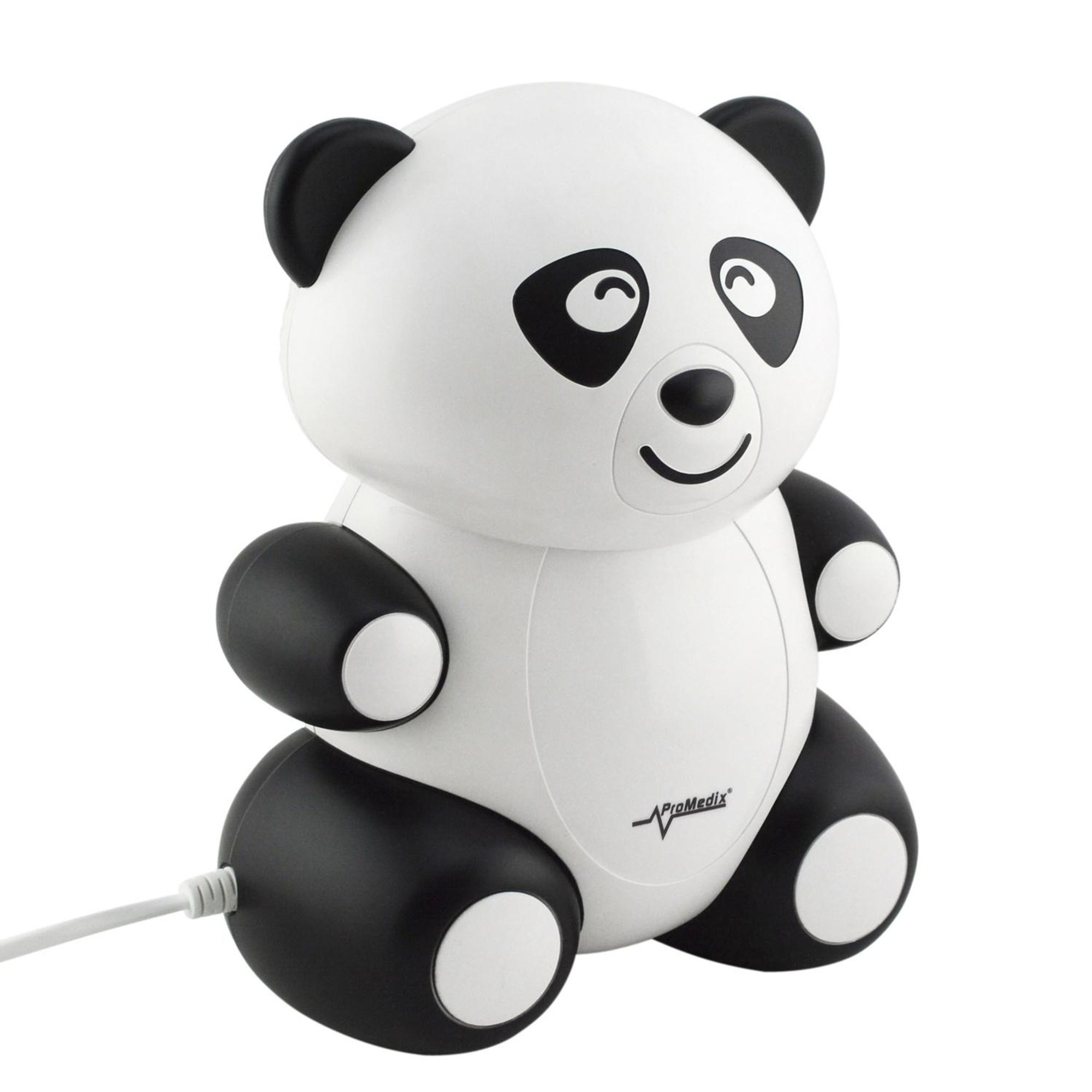 Inhalator Inhaliergerät Vernebler Inhalationsgerät Aerosolvernebler Komplettset2 Masken Verebler Mundstück Schlauch 5 Filter Panda
