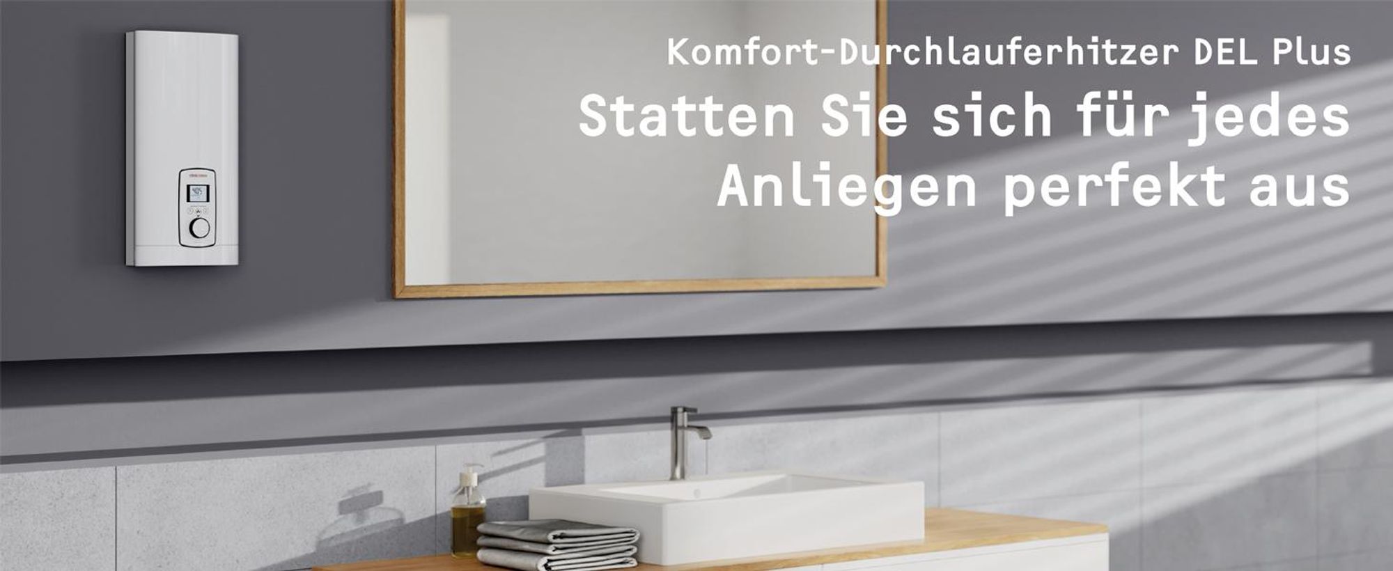 Komfortdurchlauferhitzer DEL Plus