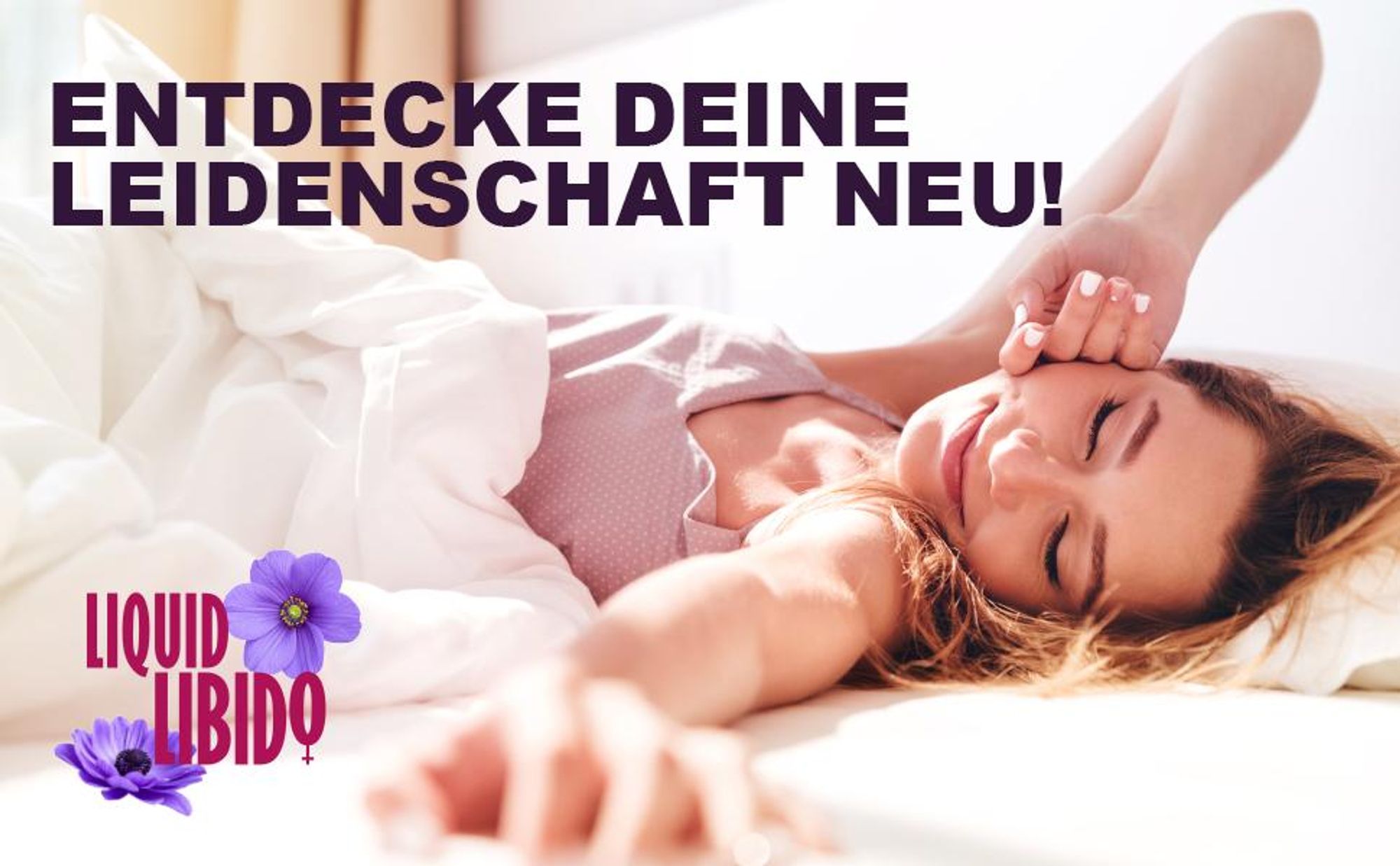 Enolenia® Libido Liquid –  gesteigerte Libido - mehr Lust und Energie bei Frauen – Steigert sexuelle Erregung und Verlangen - für die Frau