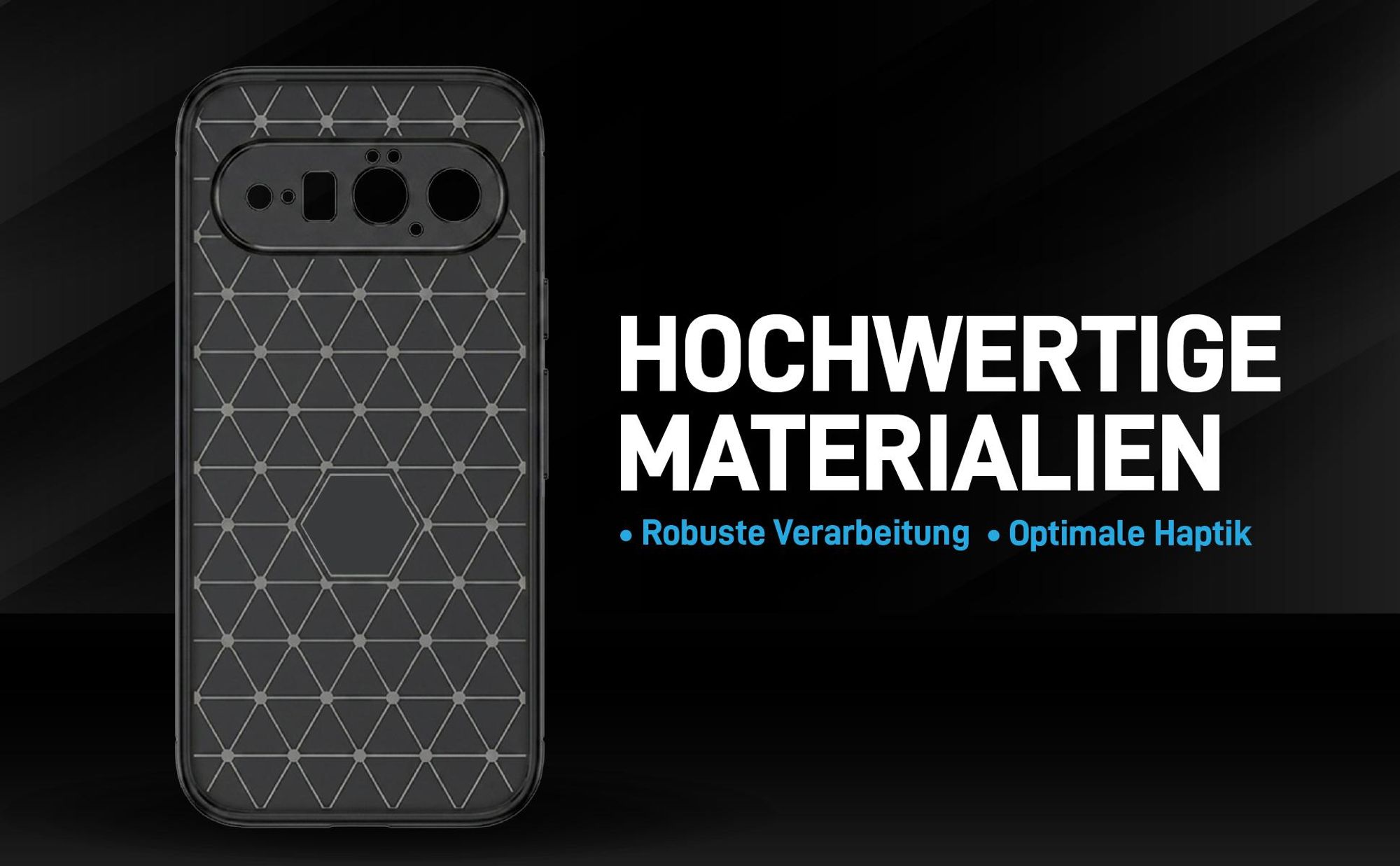 Handyhülle für das Google Pixel 11 / 11 Pro im Carbon Look
