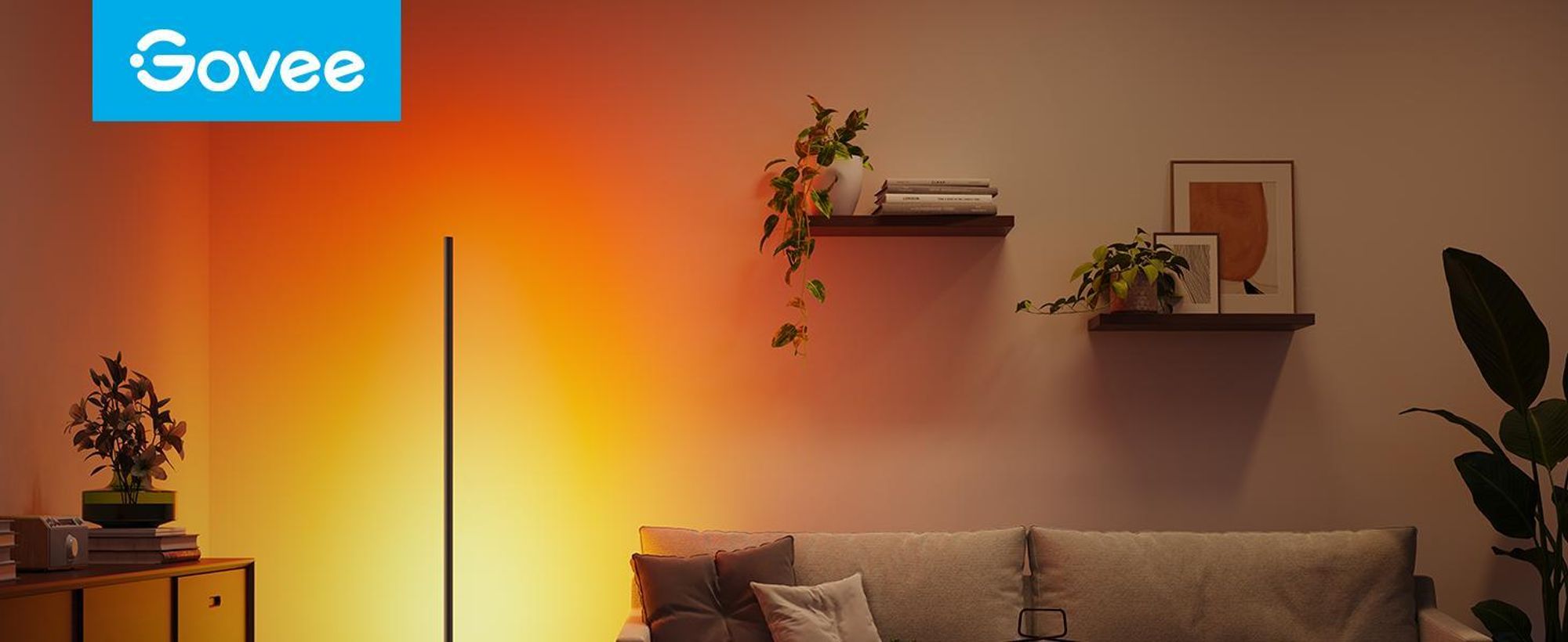 Govee LED Stehlampe Dimmbar RGBIC, Floor Lamp