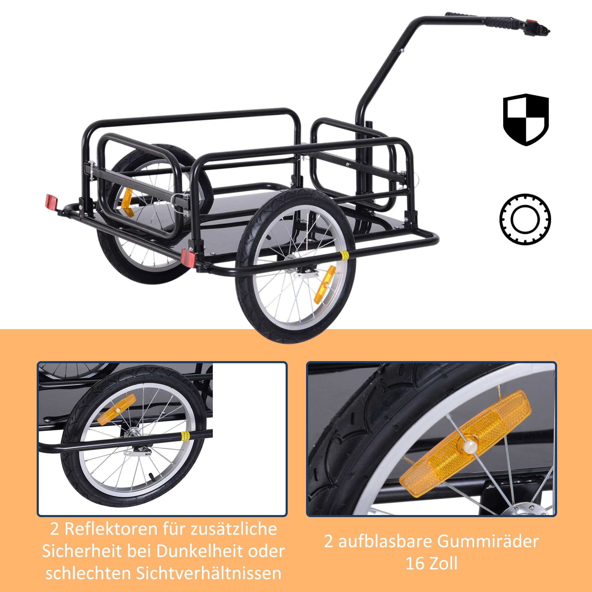 Transportanhänger Stahl 16