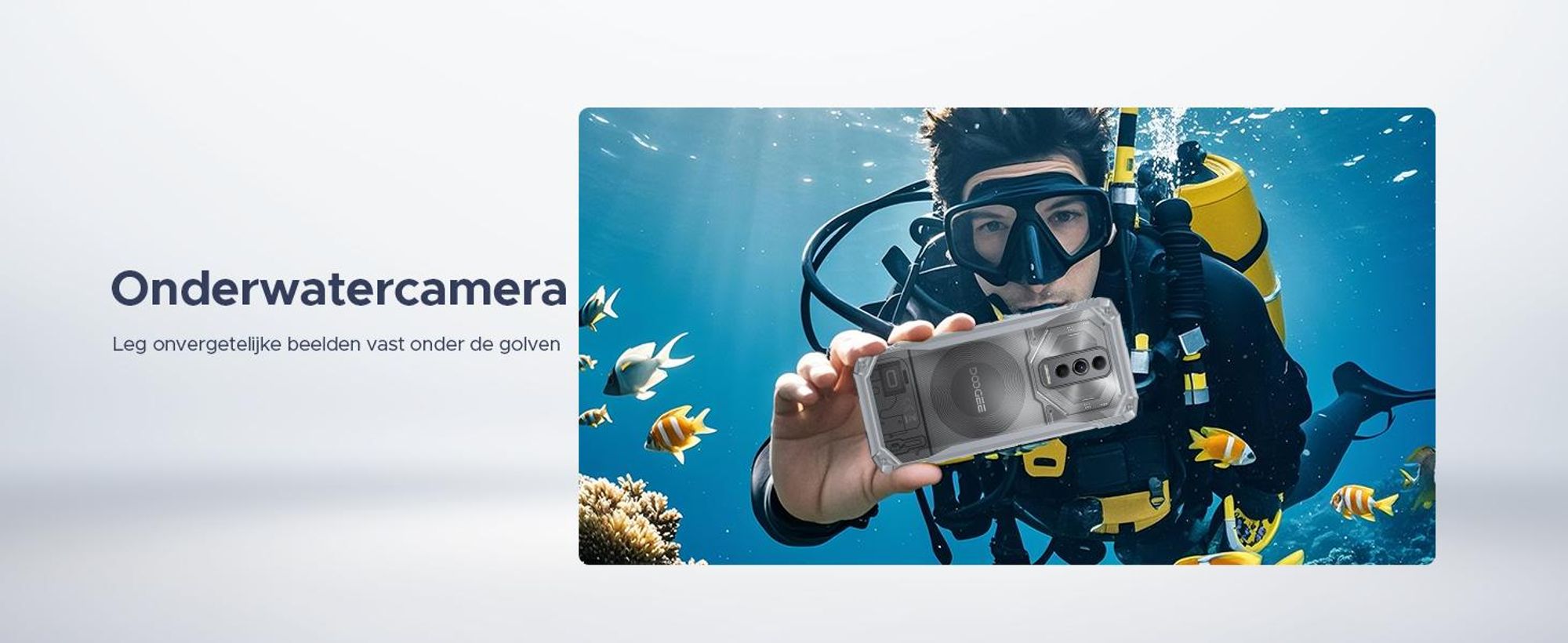 DOOGEE Blade10 Ultra Energy: Robuuste outdoor smartphone, Android 16, IP68/IP69K, 6,56" scherm met 90Hz, 6150mAh batterij, 36+128GB opslag, 64MP camera, NFC, vingerafdruksensor, zonder abonnement