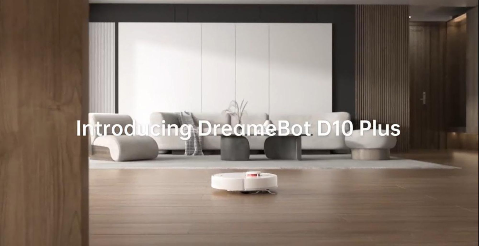 Dreame D10 Plus Roboterstaubsauger und Wischmopp, selbstentleerende Basis für 45 Tage, 4000 Pa Saugleistung, LiDAR-Navigation,WLAN-Verbindung