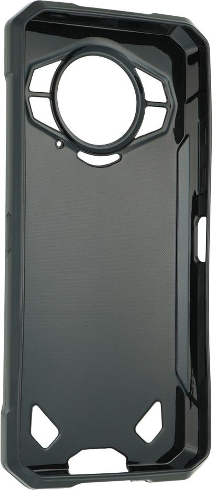 caseroxx Schutz-Hülle TPU-Hülle kompatibel mit Doogee S200 / S200X / S200 Plus, Gummi Handy Tasche schwarz Bild 2