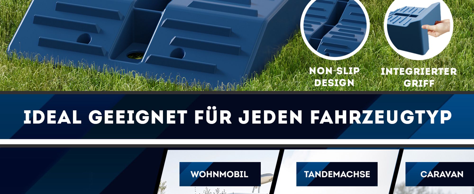 Werkthor WT-13, Service-Rampe, 5000 kg, 20 cm, Blau, 200 mm, 130 mm