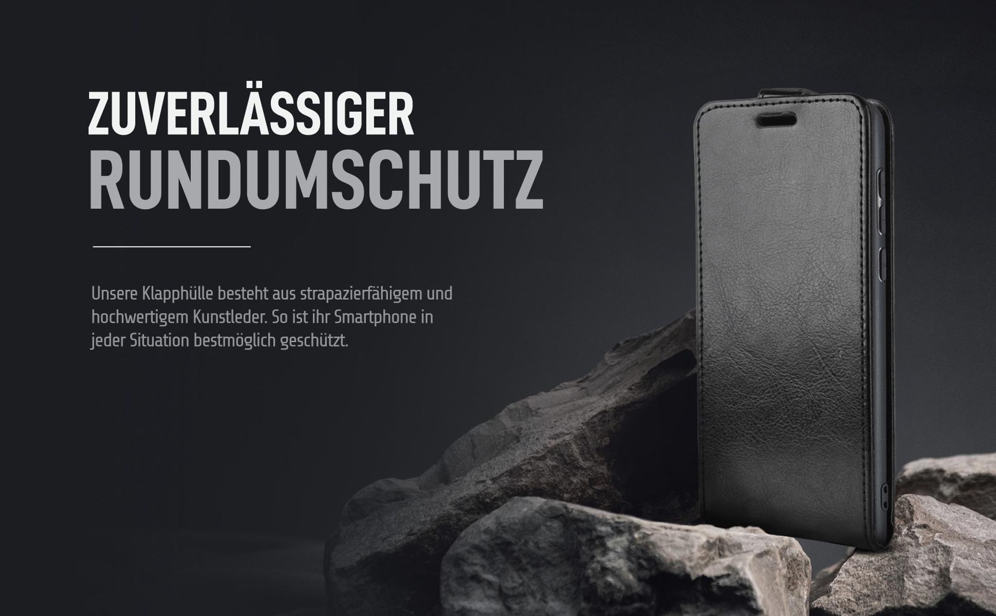 Smartphone Hülle in Schwarz für Samsung Galaxy A17 / A17 5G mit 360 Grad Schutz