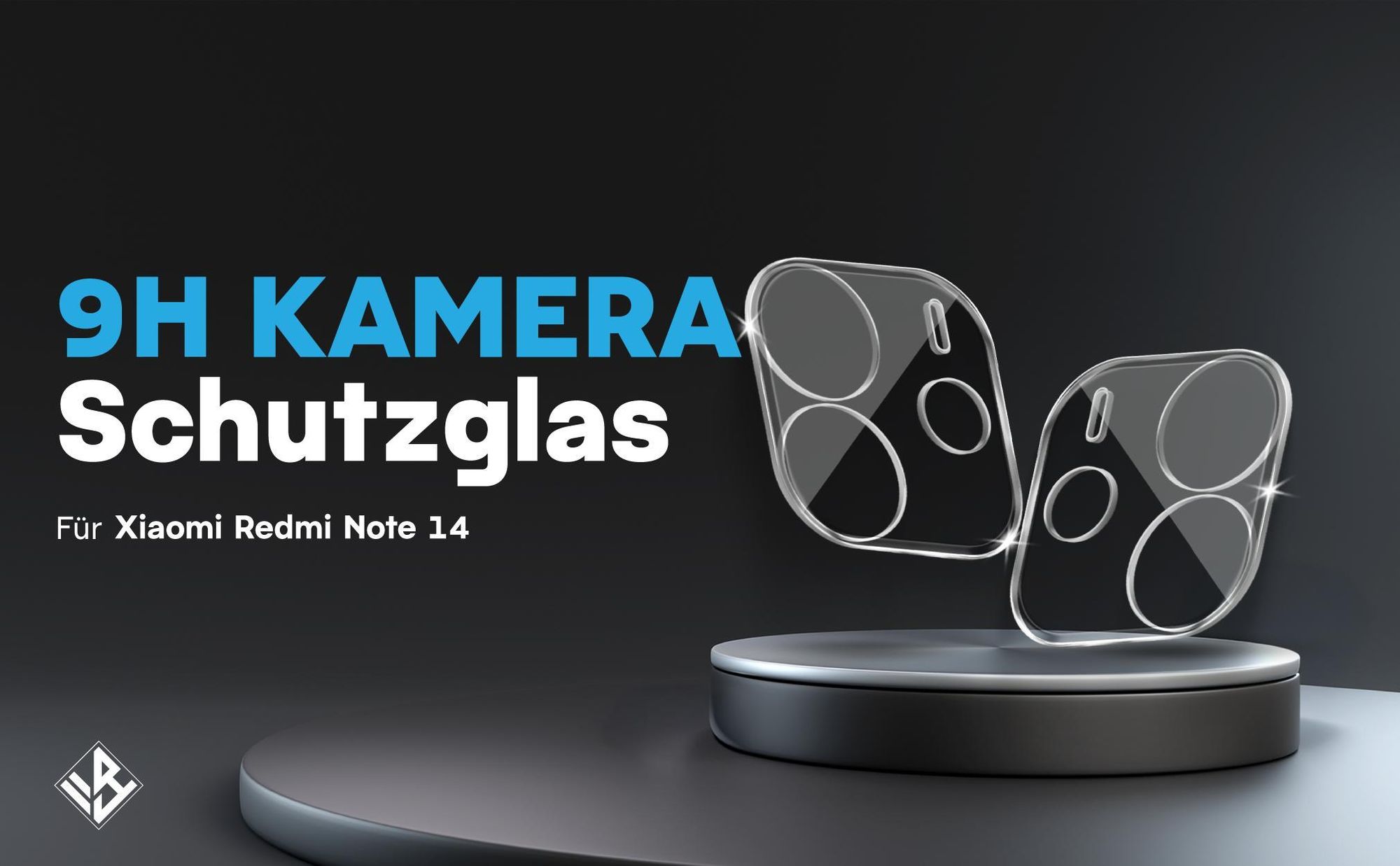 2er Set Kameraschutzglas für Xiaomi Redmi Note 14 in 9H Härte