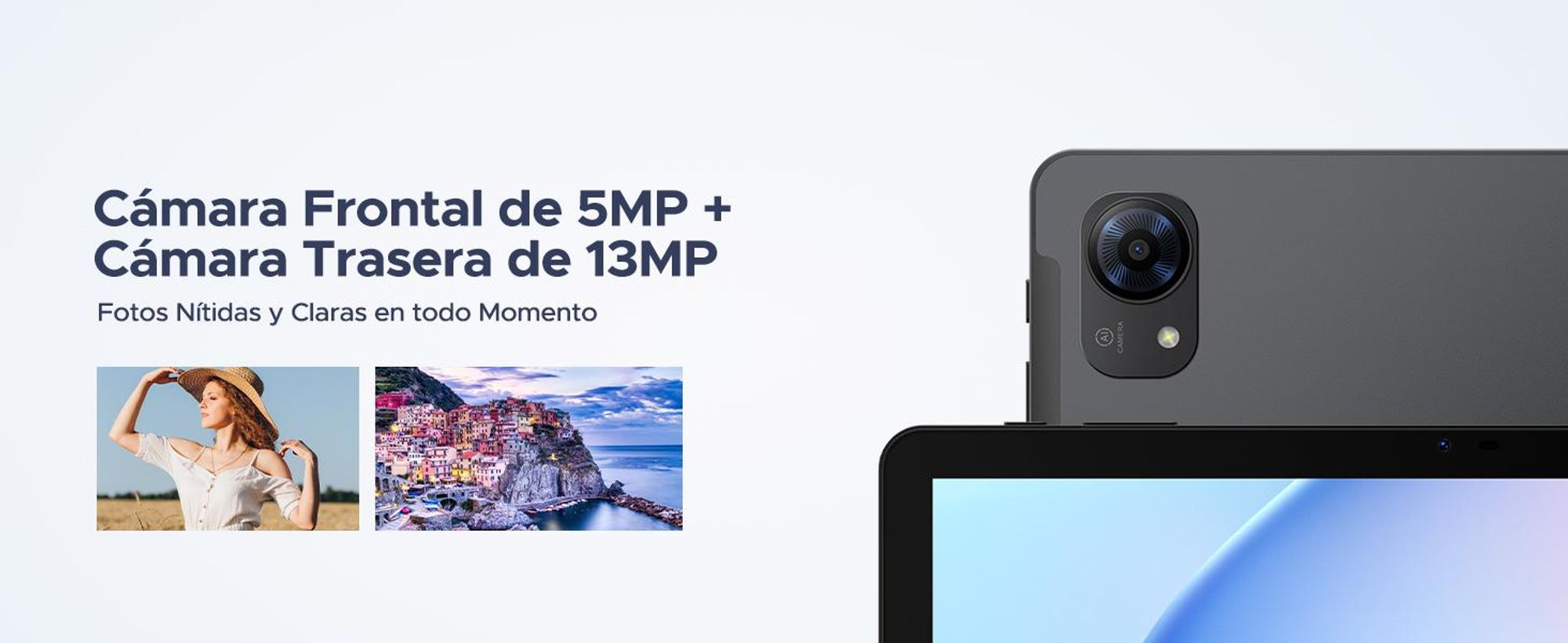 POCKAM P10 PRO, 48 (8+40) GB + 128 GB, 10 pulgadas, Android 16, batería de 8800 mAh, incluye teclado, ratón, lápiz óptico, funda, etc., Bluetooth 5.0, Wi-Fi 5G, Gemini AI, conector de auriculares de 3.5 mm