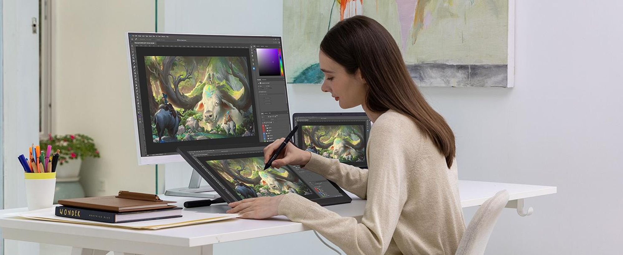 Huion Kamvas Pro 19 Grafiktablett